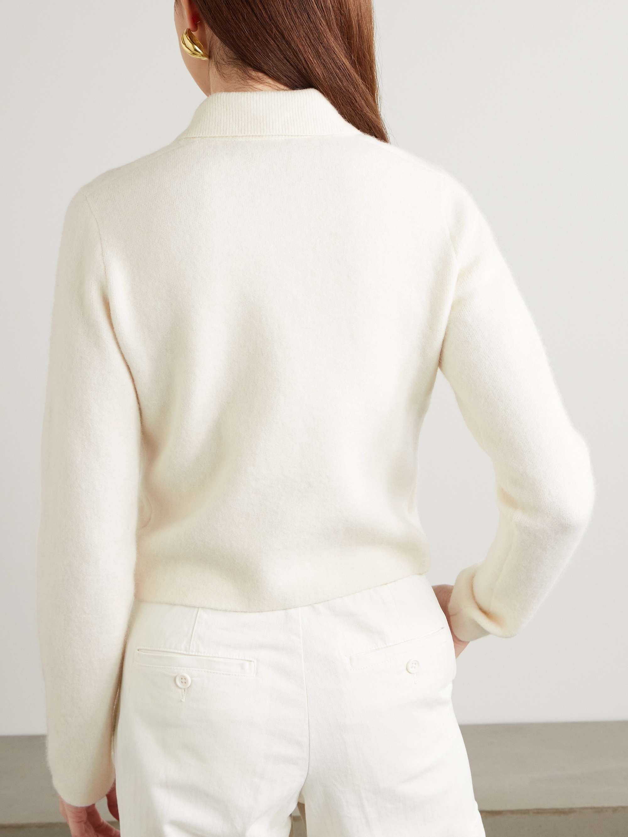 Stretch-knit jacket view