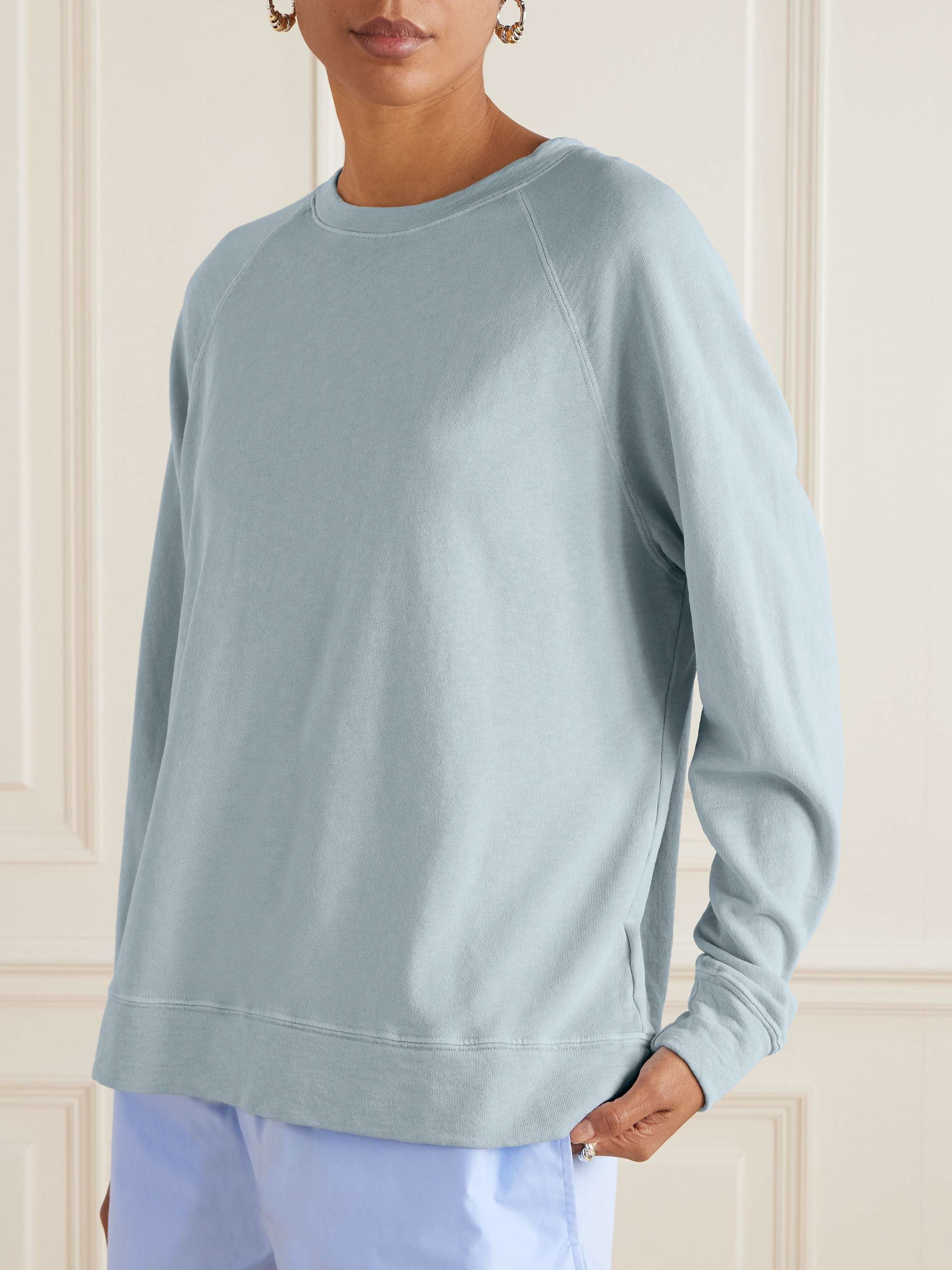 Supima cotton-terry sweatshirt view