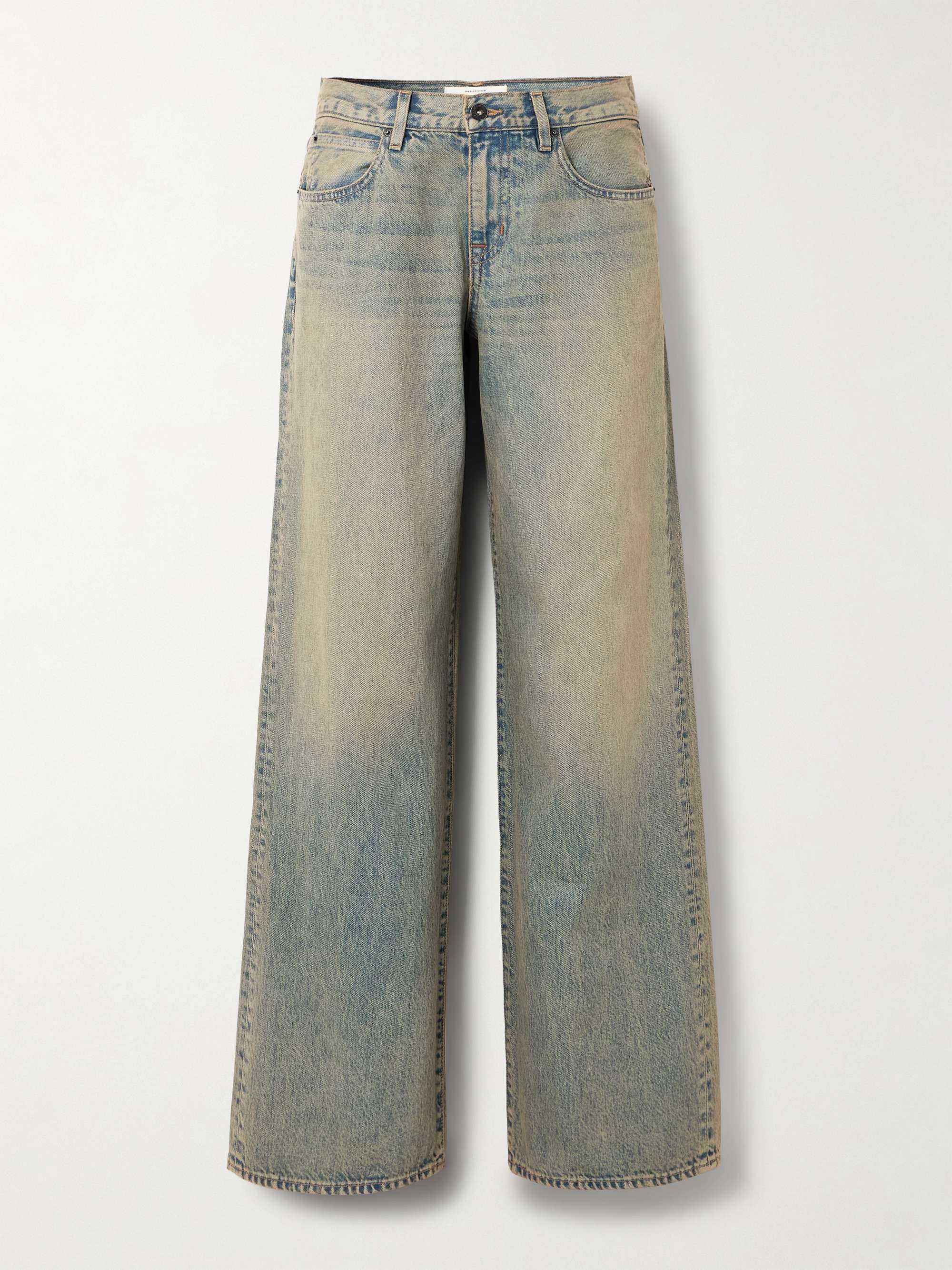 Mica low-rise wide-leg jeans view