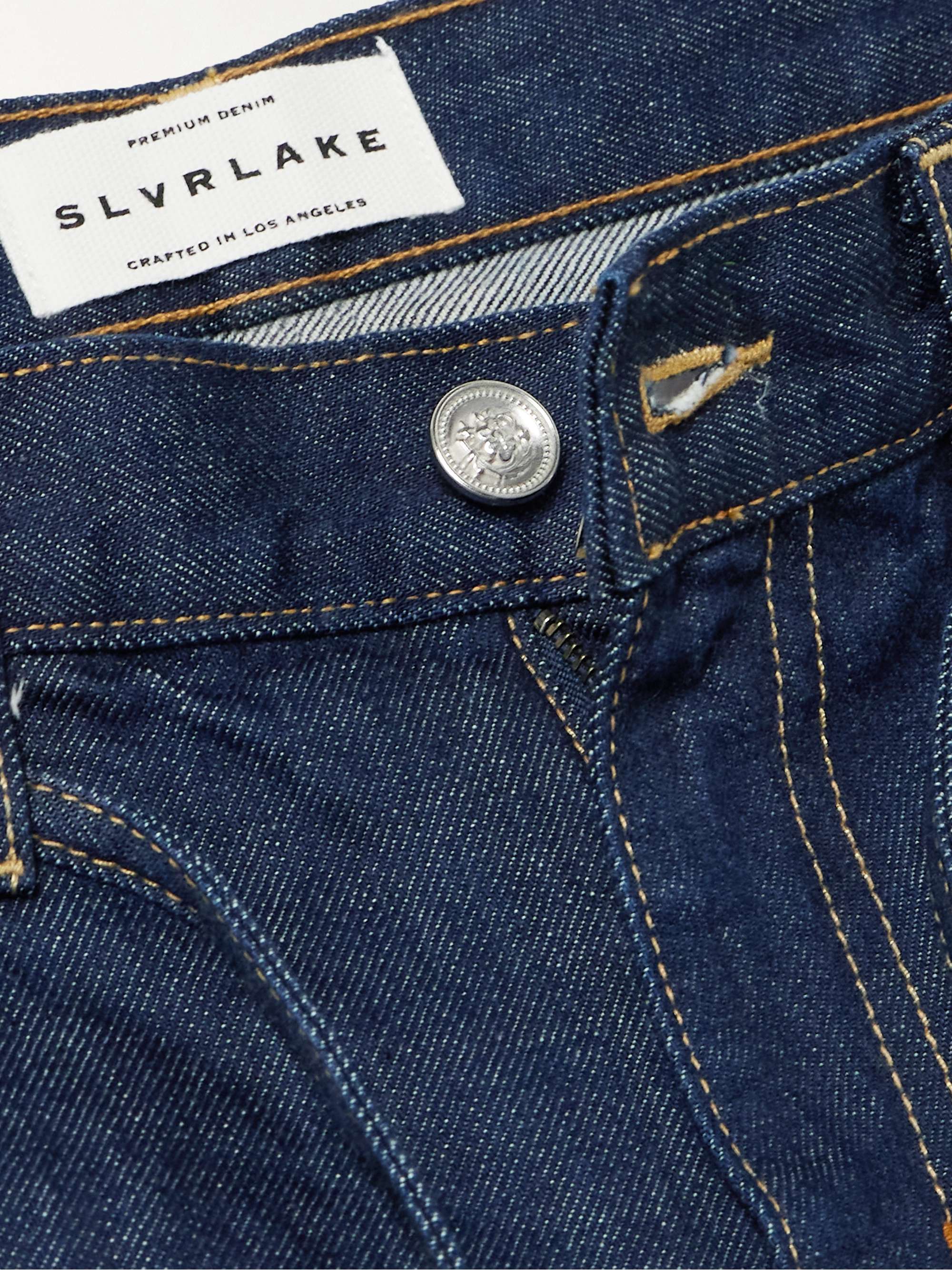 Mica belted low-rise wide-leg jeans view