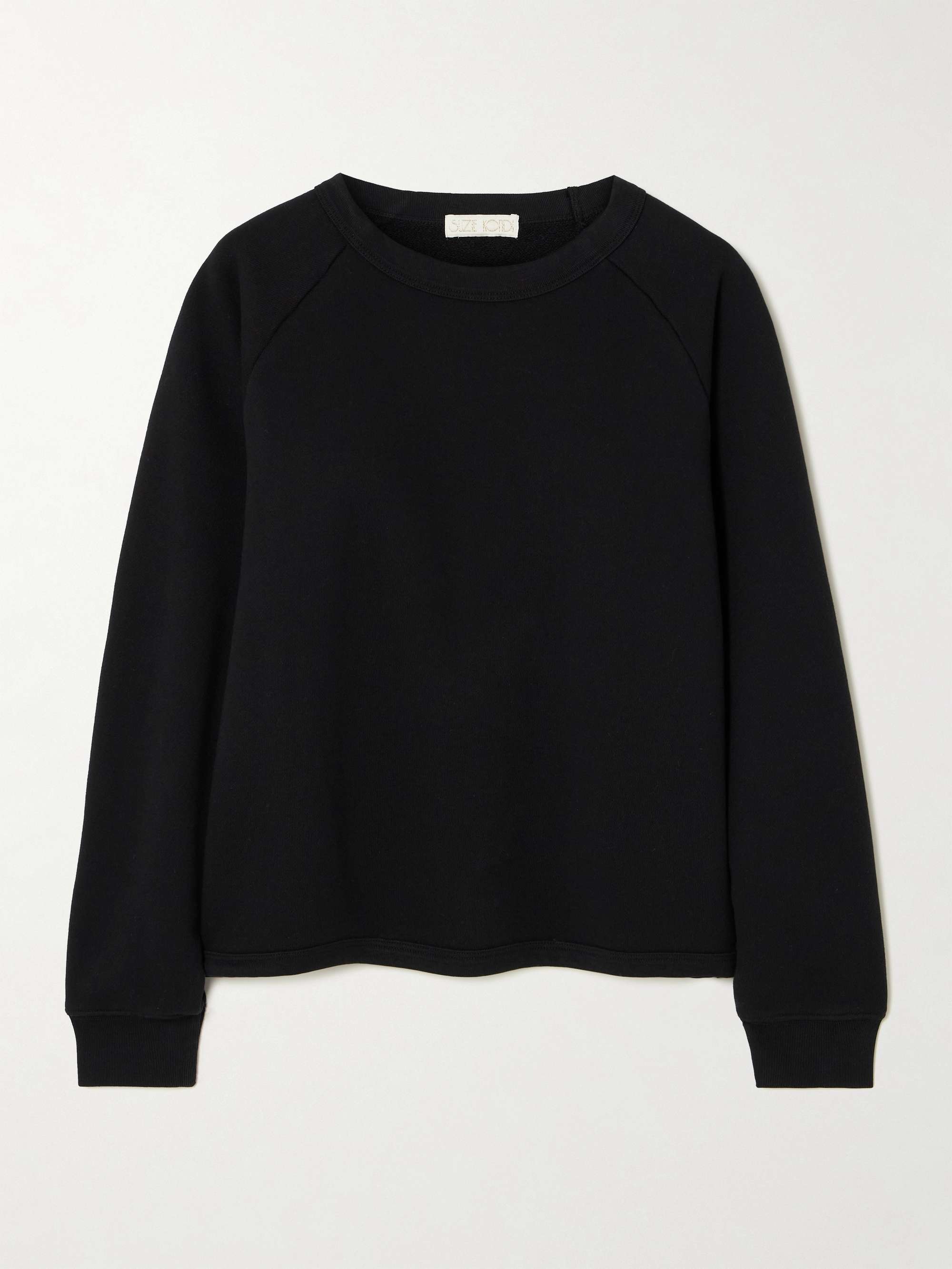 Sarande French cotton-terry sweatshirt view