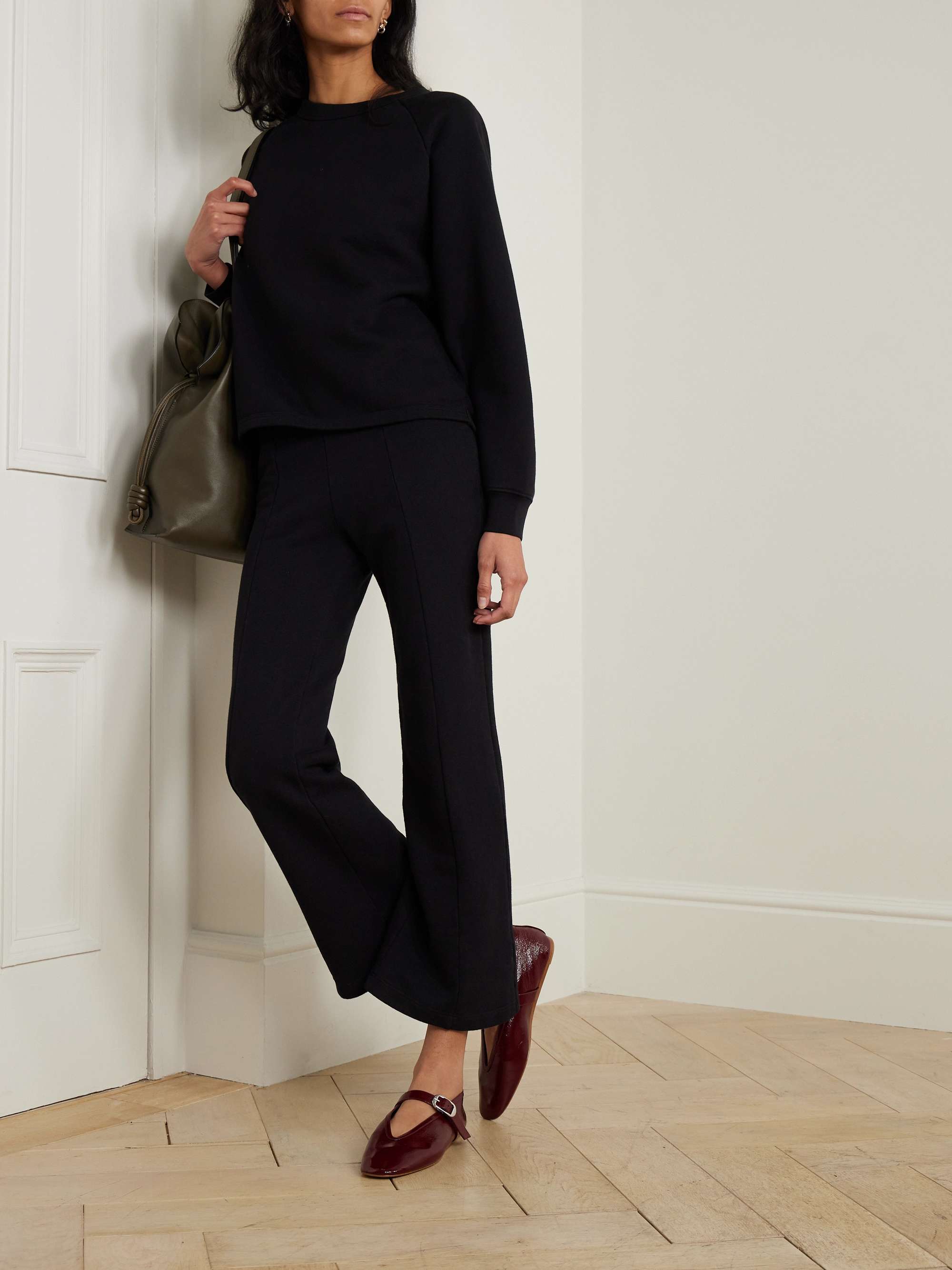 Sarande French cotton-terry sweatshirt view