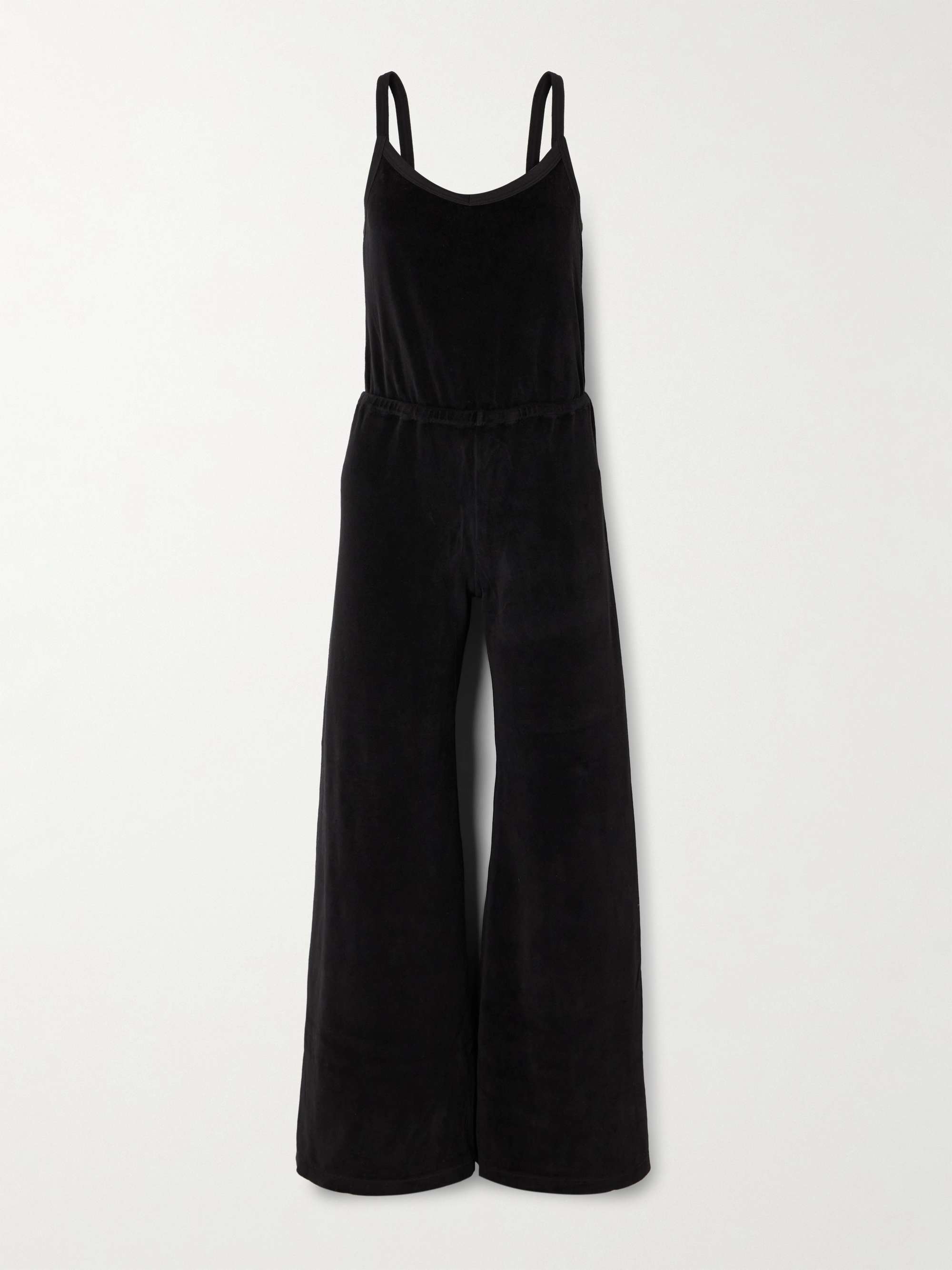 Elma cotton-blend velour jumpsuit view