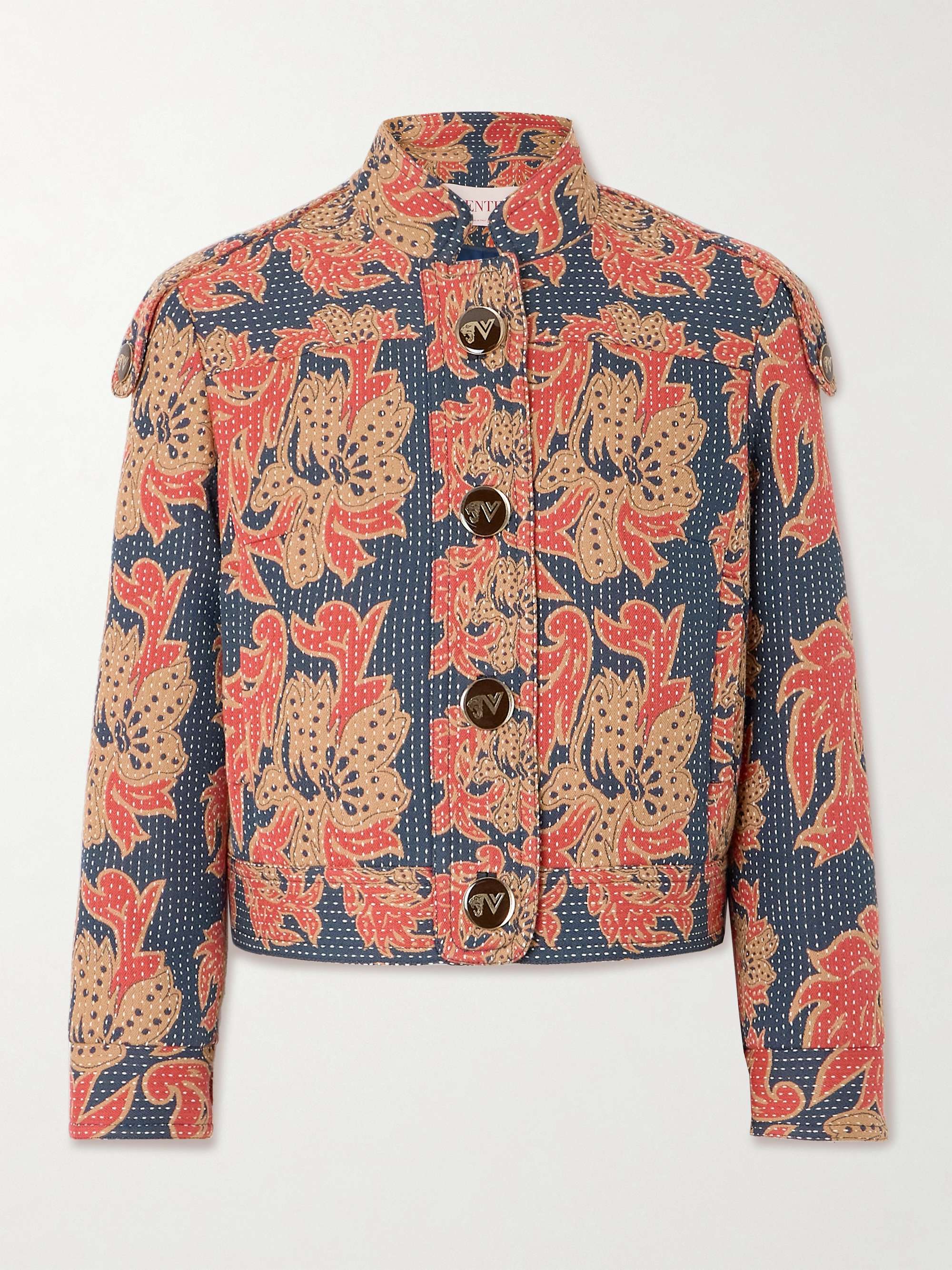 Après L'Hiver cotton-blend jacquard jacket view