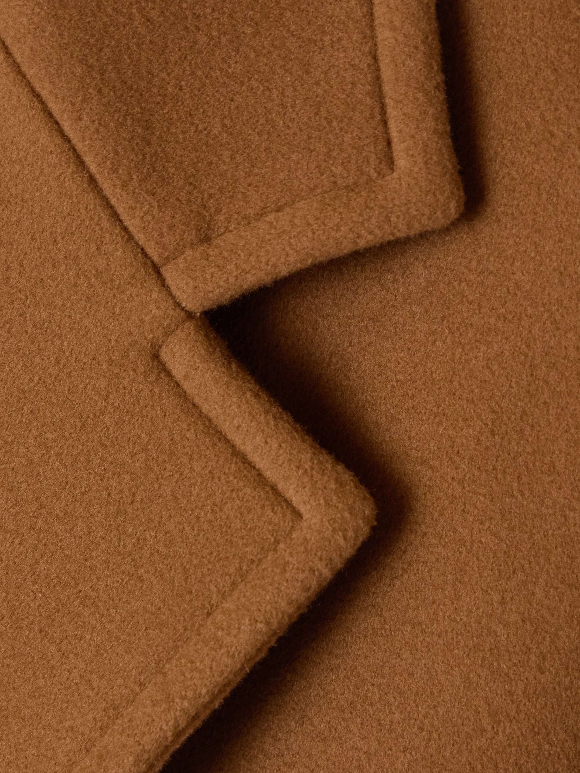 Oversized wool coat view