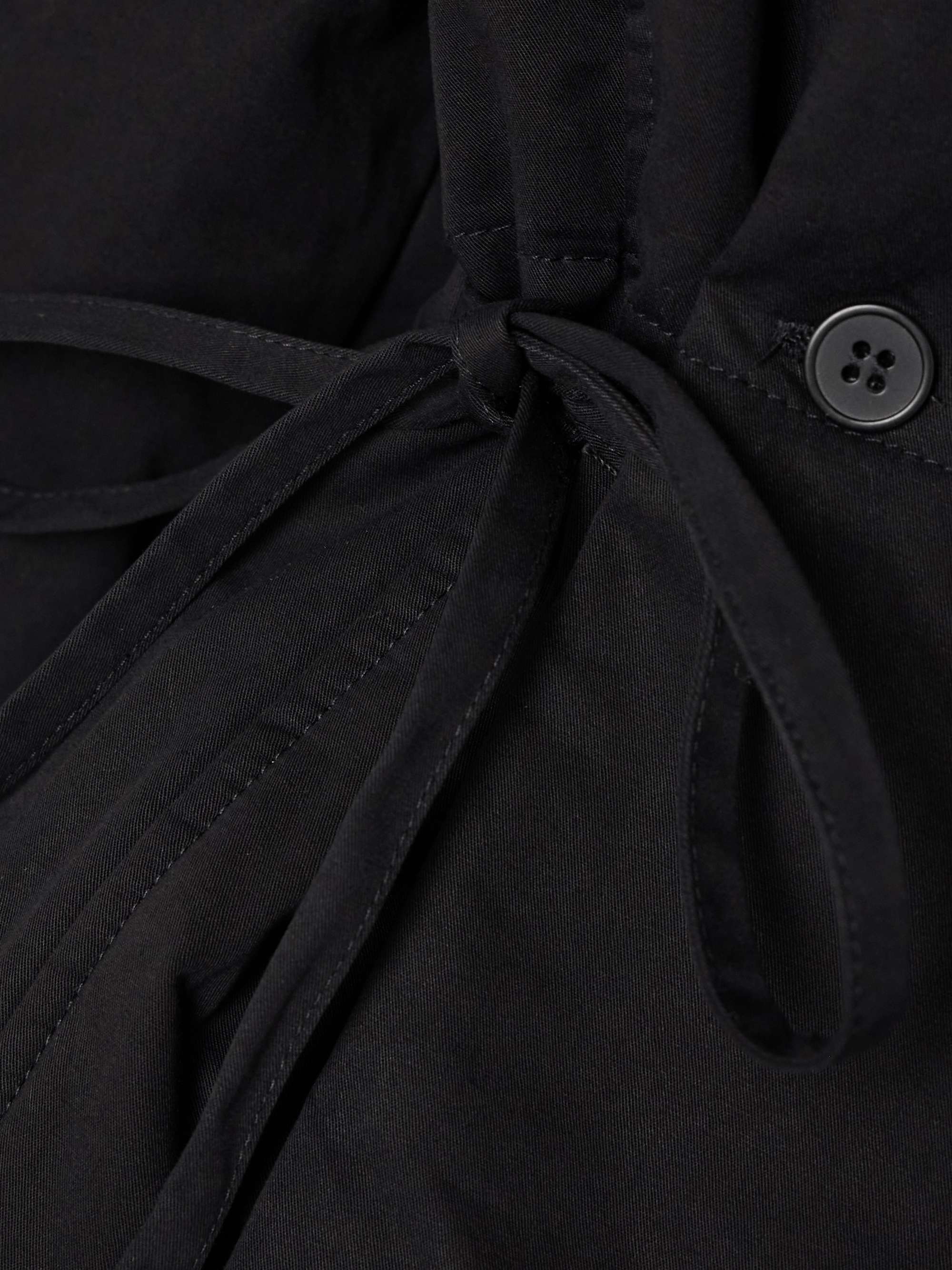 Bubble padded organic cotton-twill jacket view