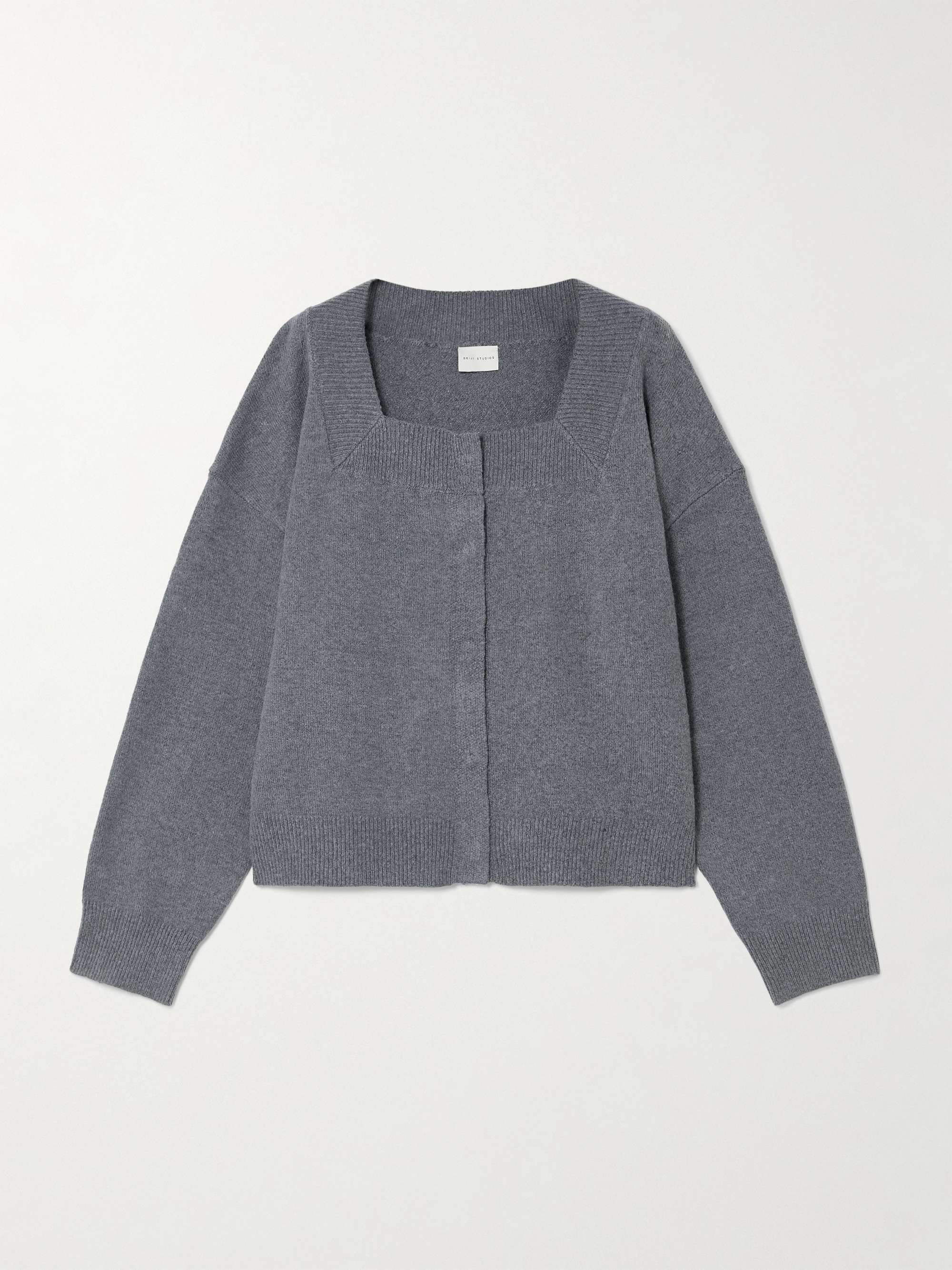 Press recycled knitted cardigan view