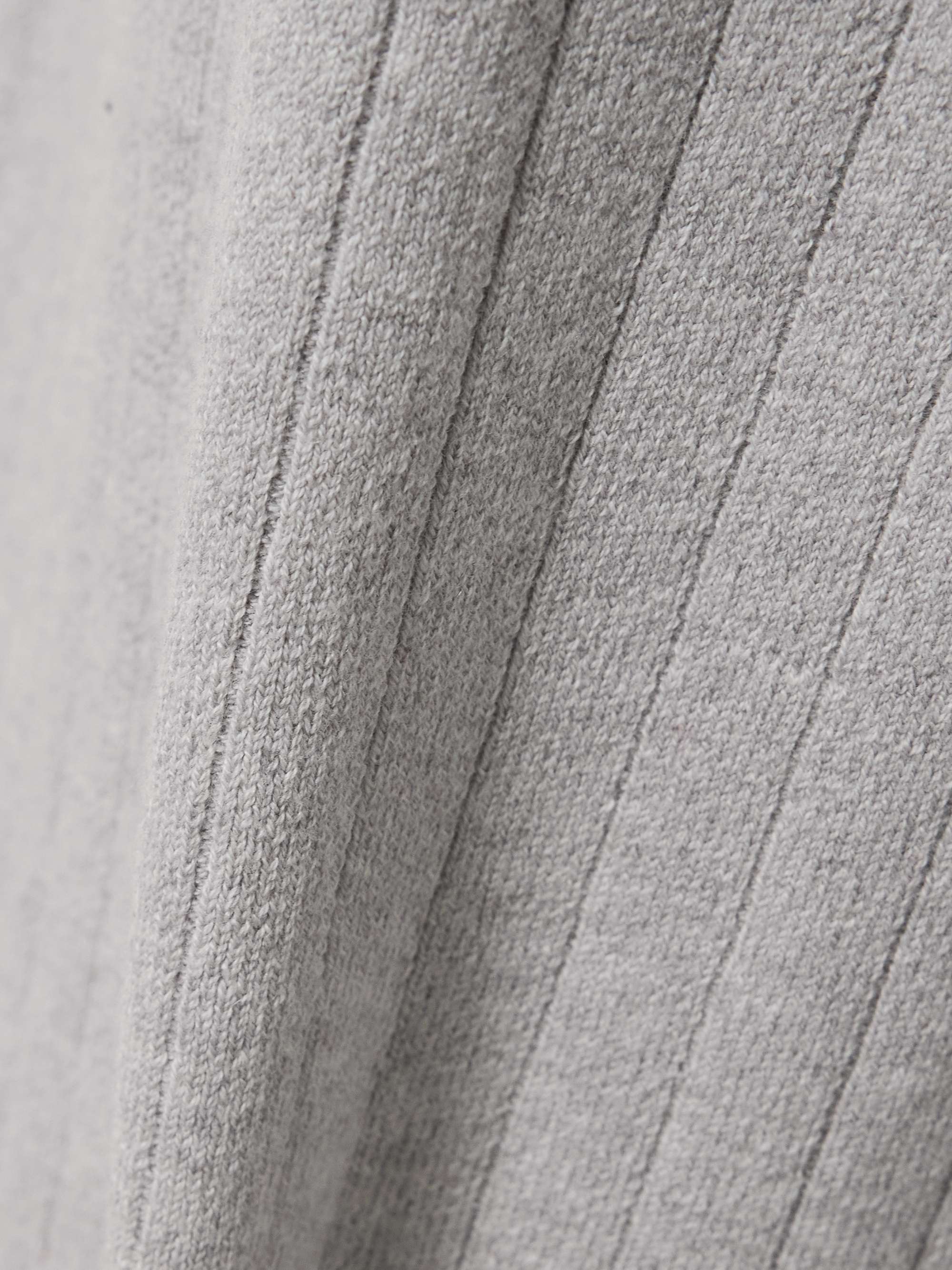 Milan ribbed organic cotton and cashmere-blend pants view