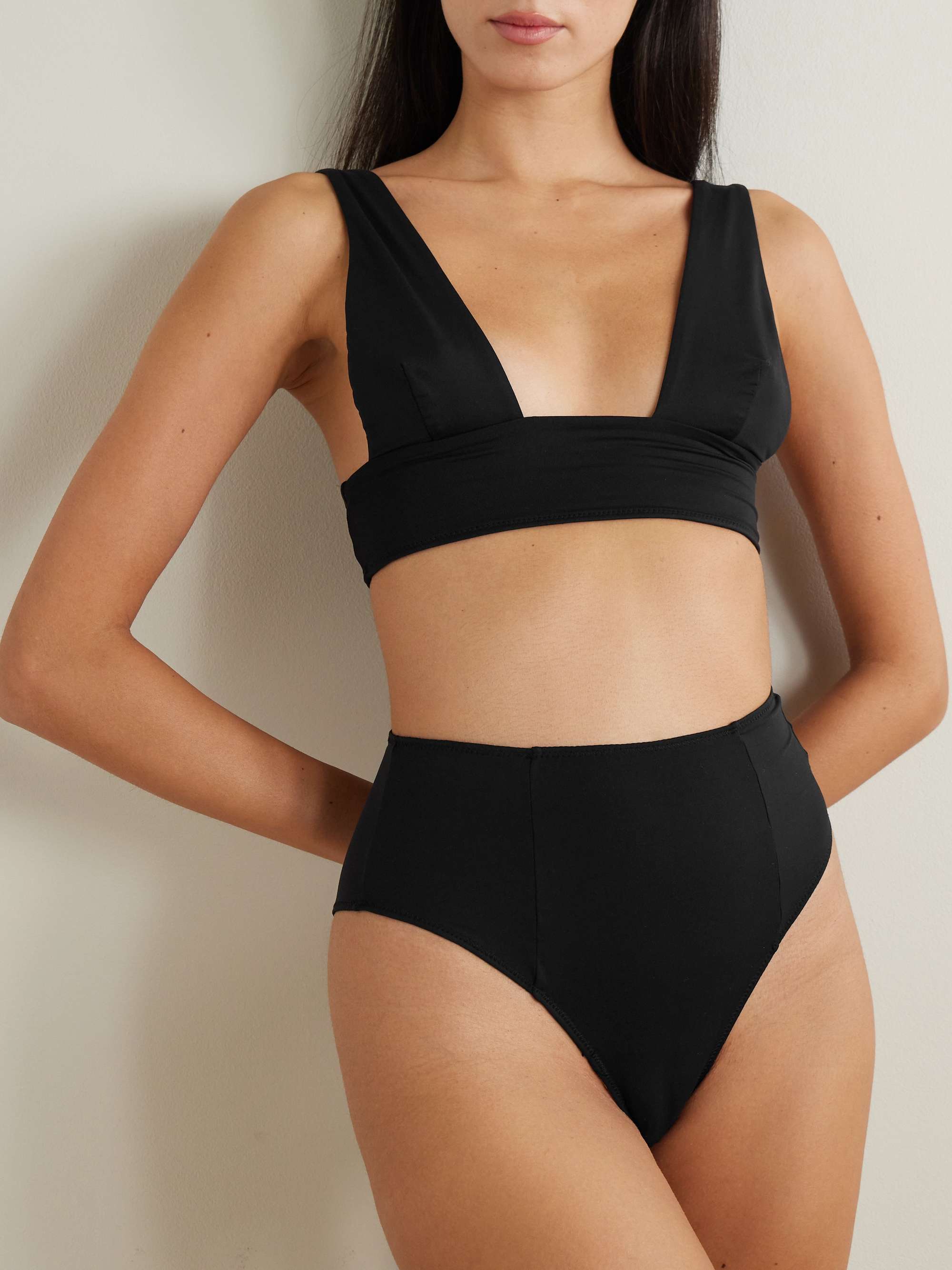 Echauffe cutout stretch-jersey briefs view