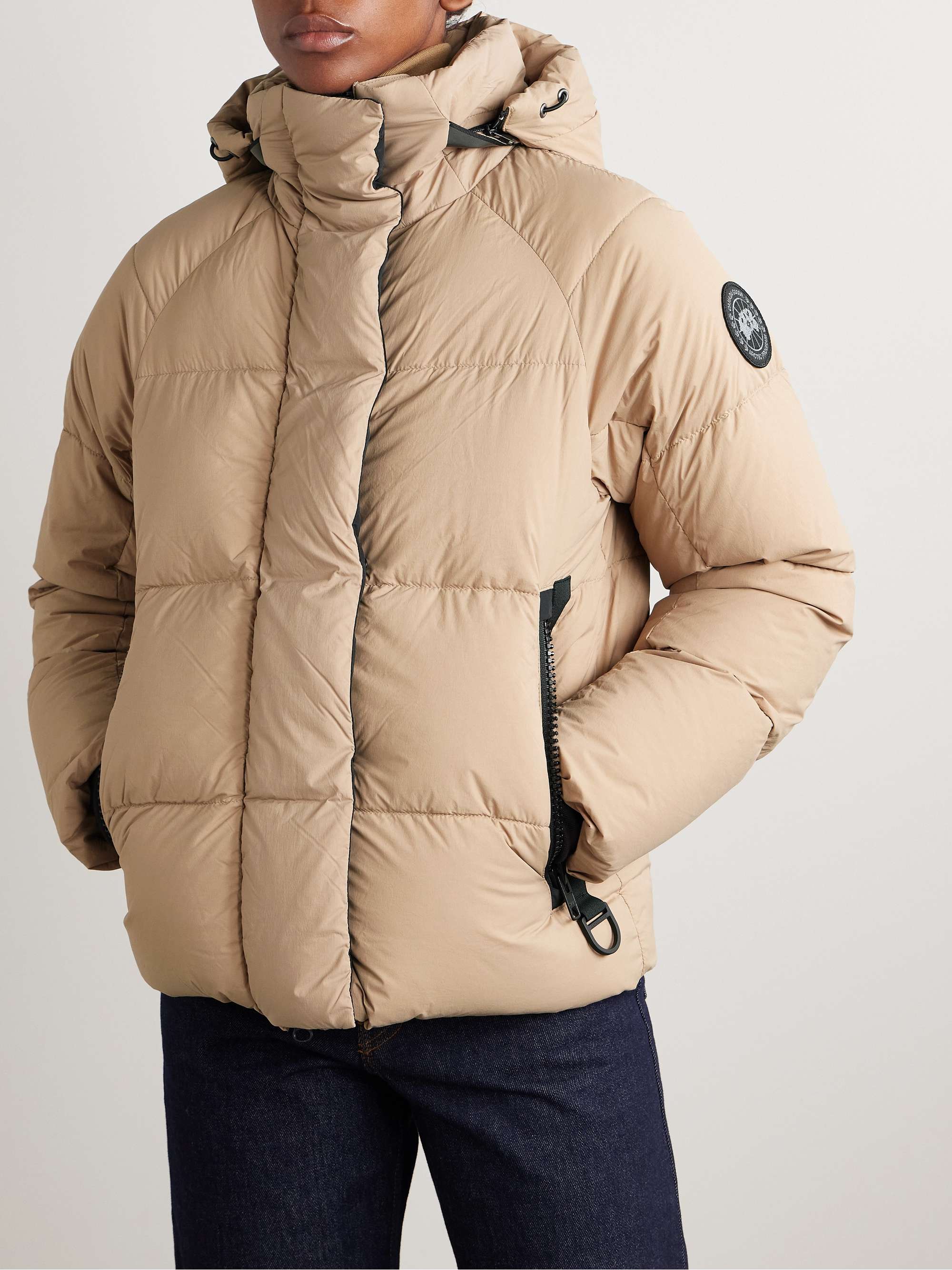 Junction hooded quilted shell down jacket view