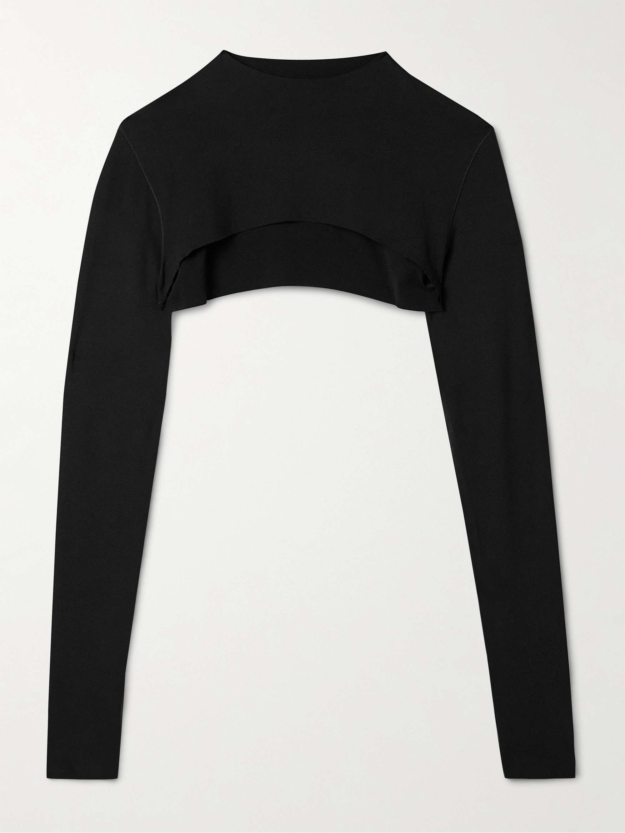 Zenvy cropped Dri-FIT top view