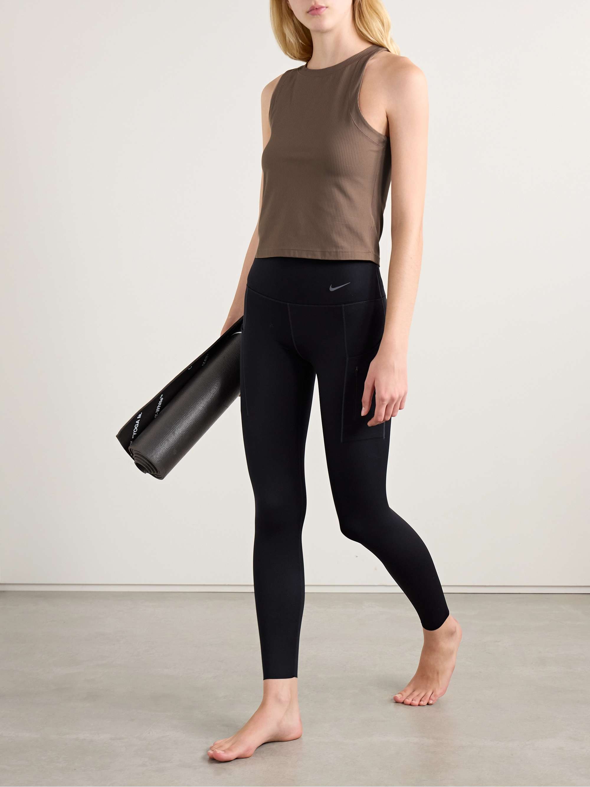 Zenvy ribbed Dri-FIT tank view