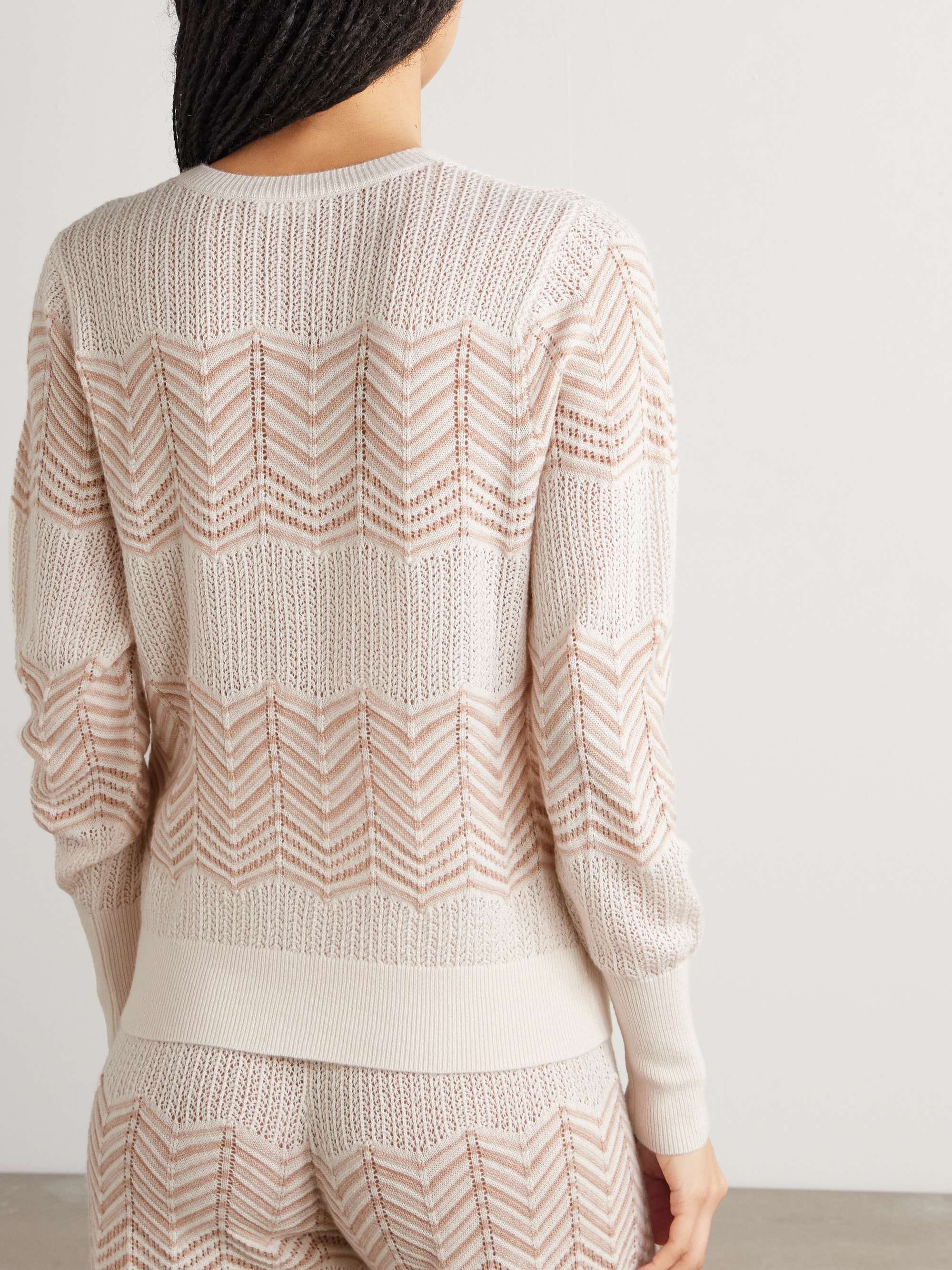 Marin Pompons wool and cashmere-blend cardigan view