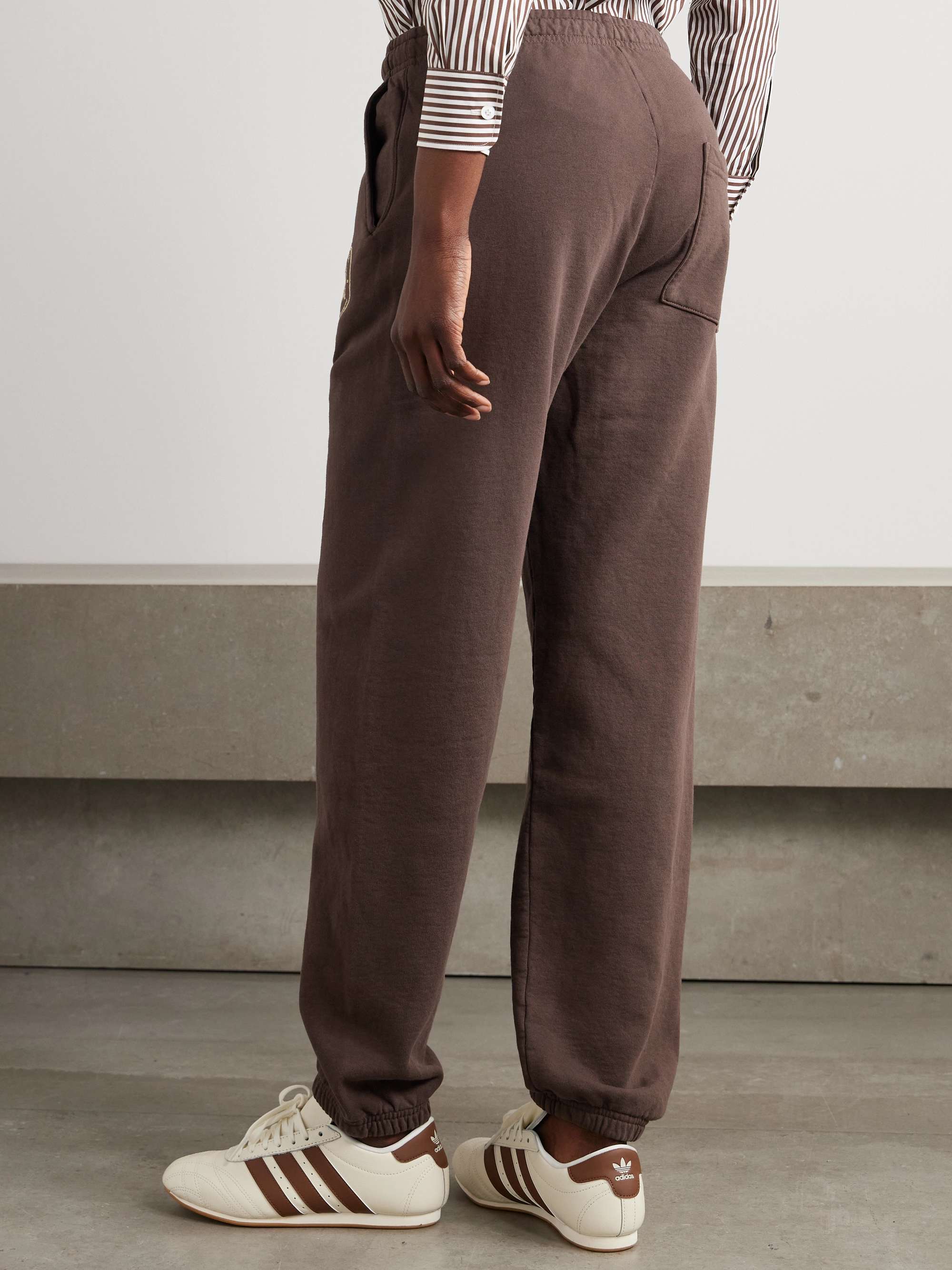 + Le Bristol Paris Crest printed cotton-jersey sweatpants view