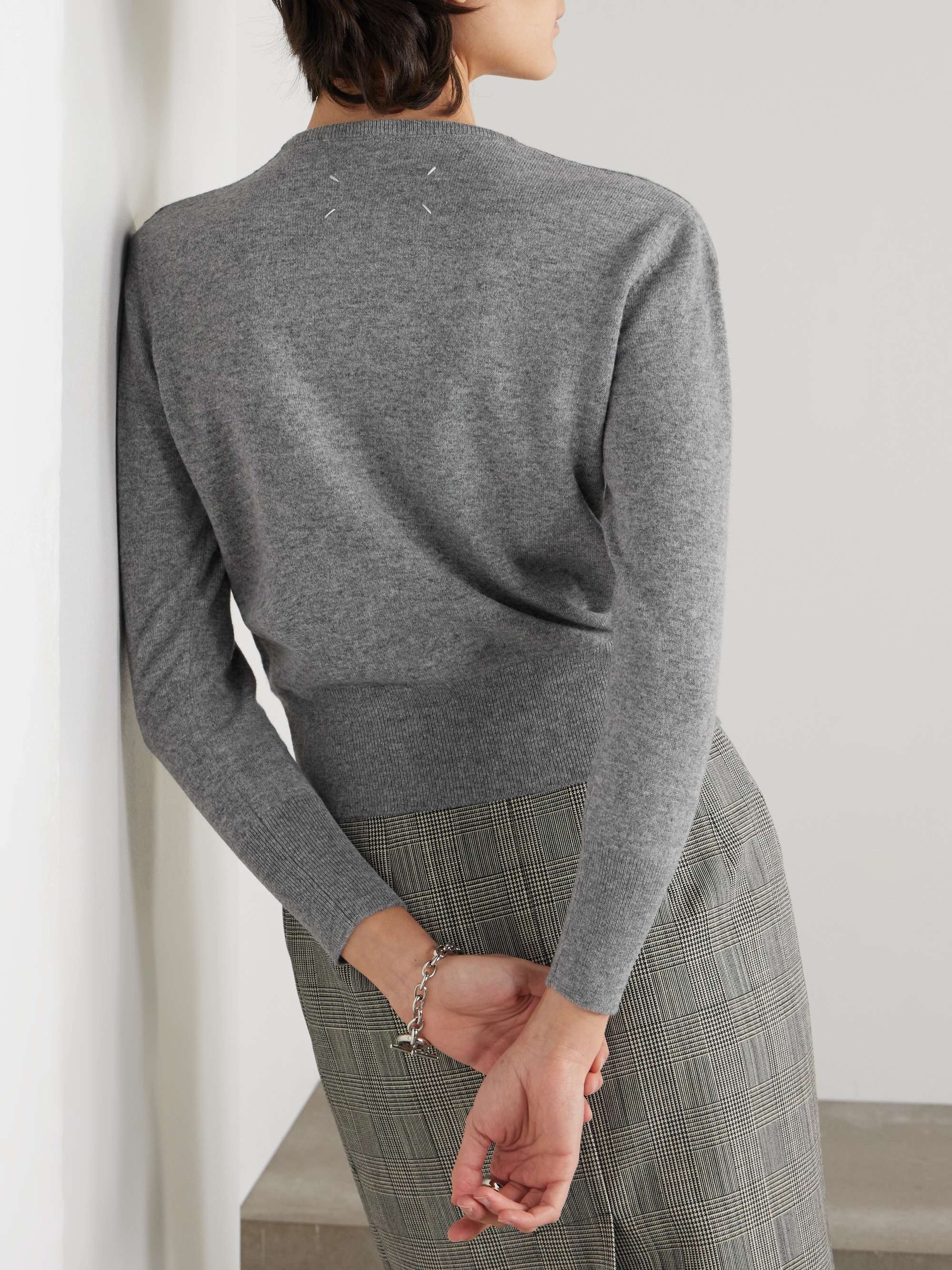 Wool cardigan view