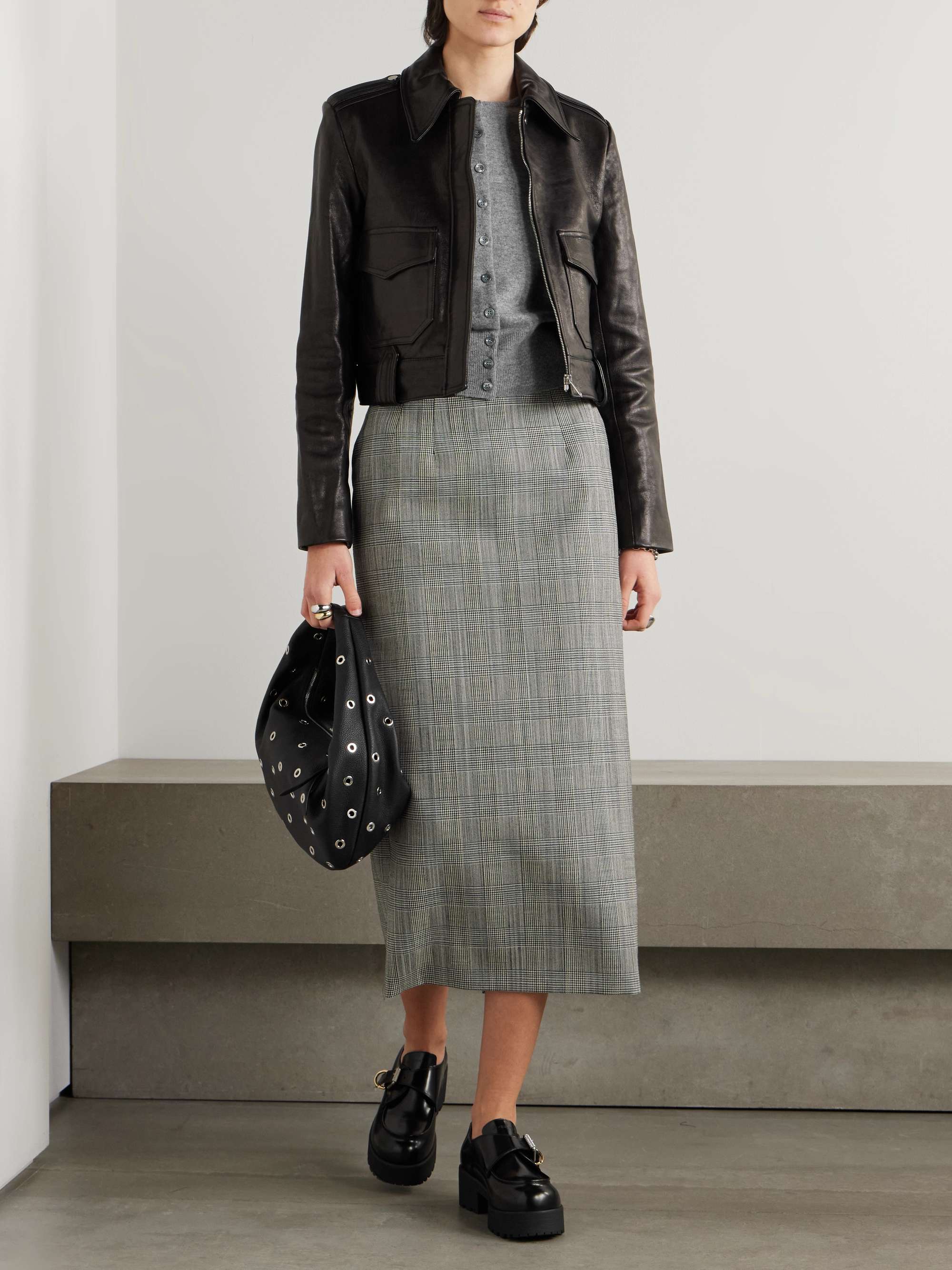 Wool cardigan view