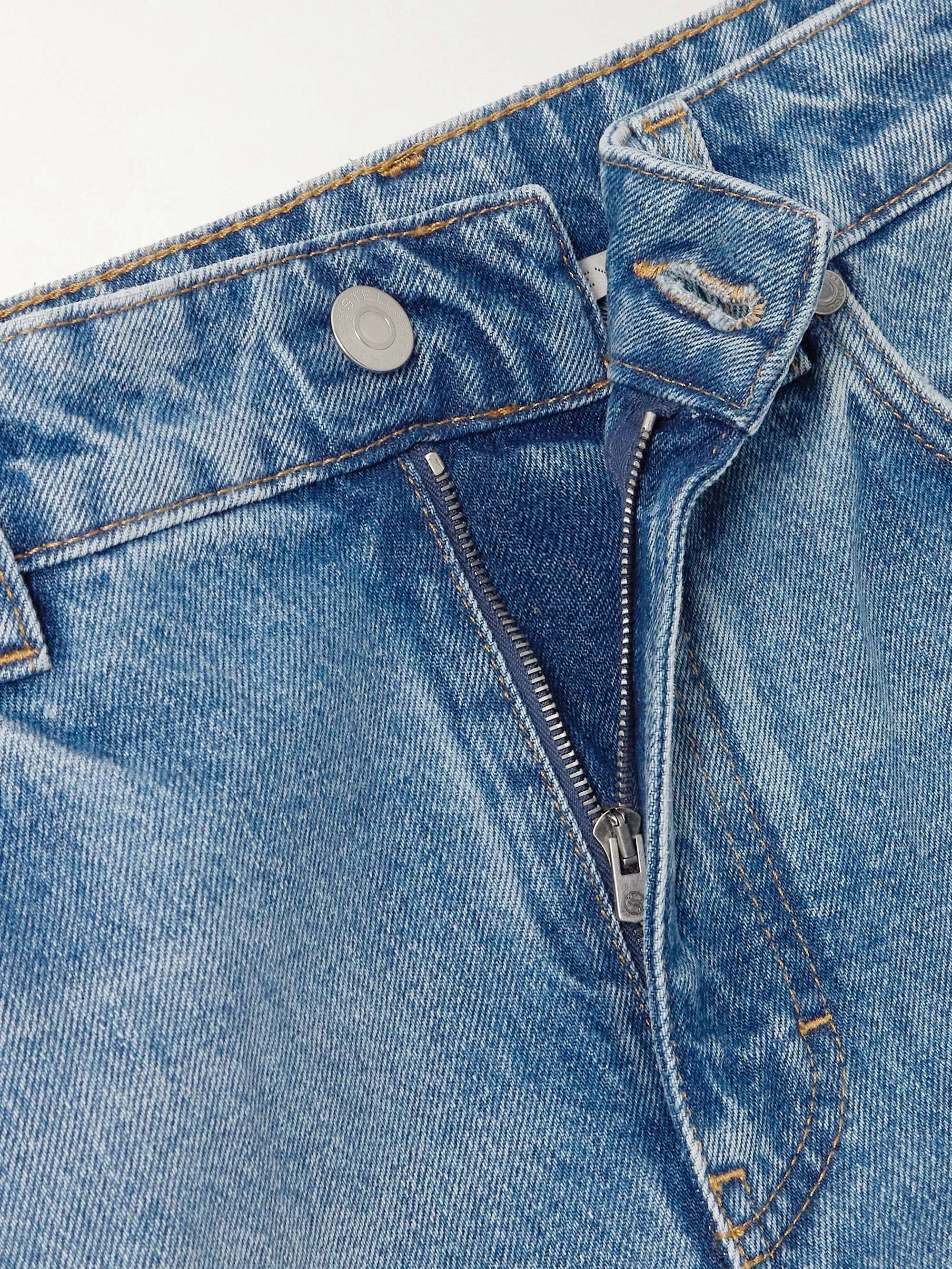 Straight-leg organic jeans view