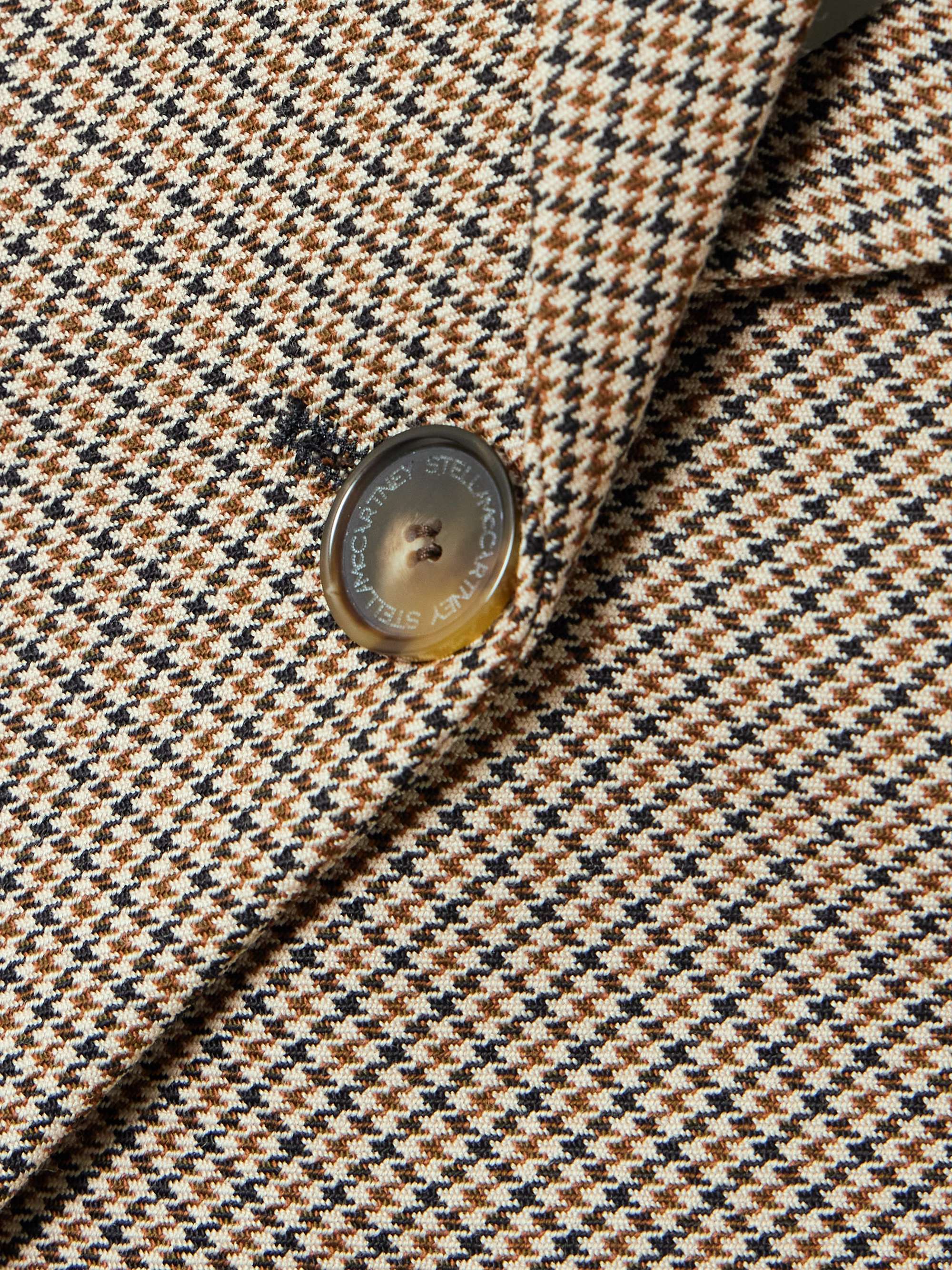 Oversized houndstooth wool blazer view