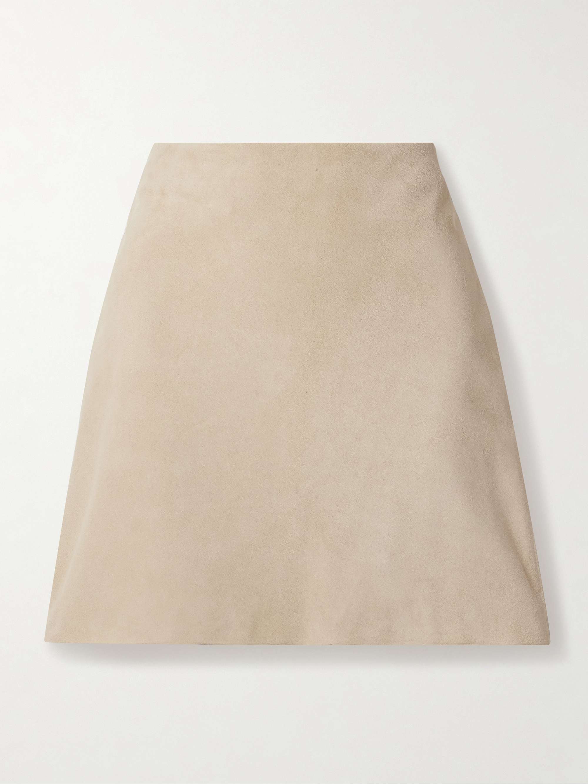 Carreen suede mini skirt view