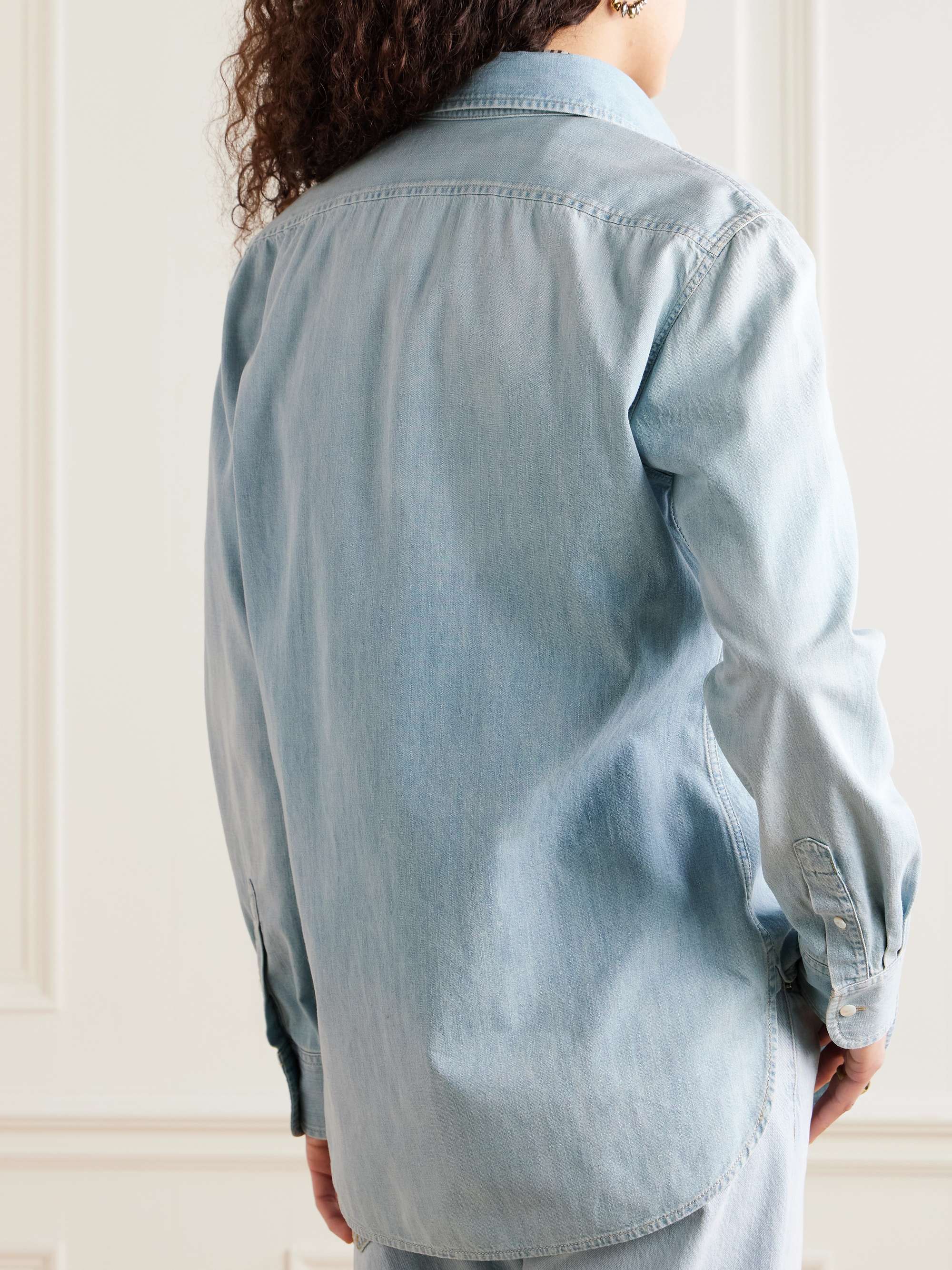 Adrien cotton-chambray shirt view