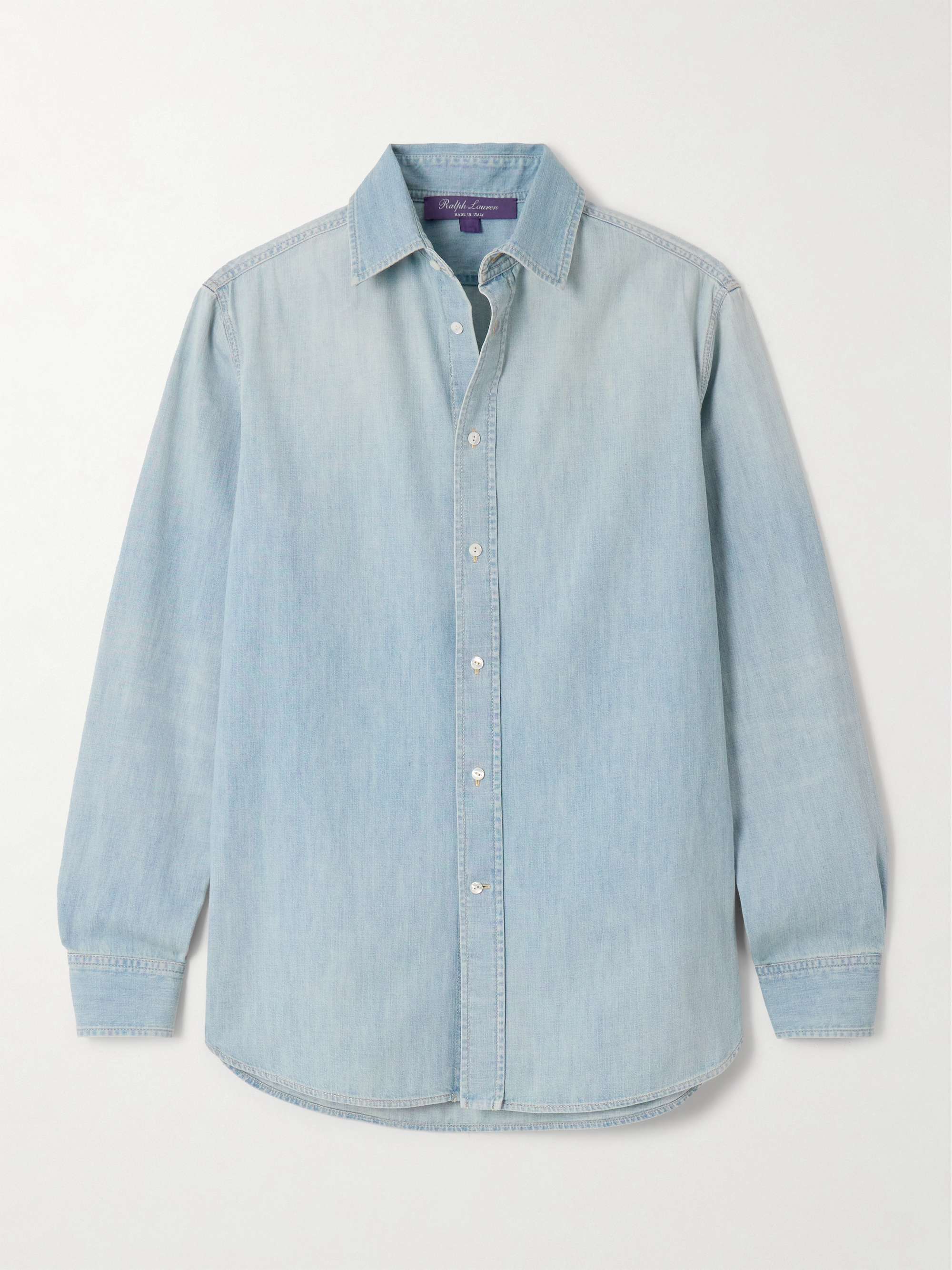 Adrien cotton-chambray shirt view
