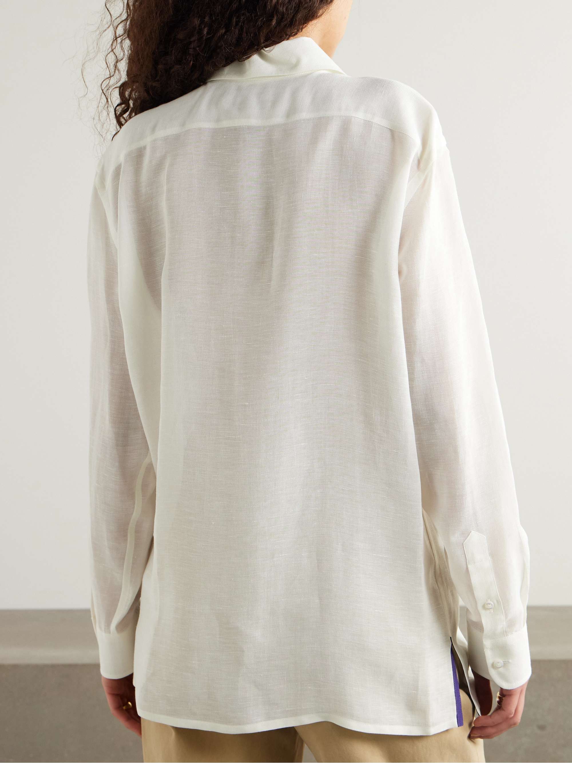 Capri voile shirt view