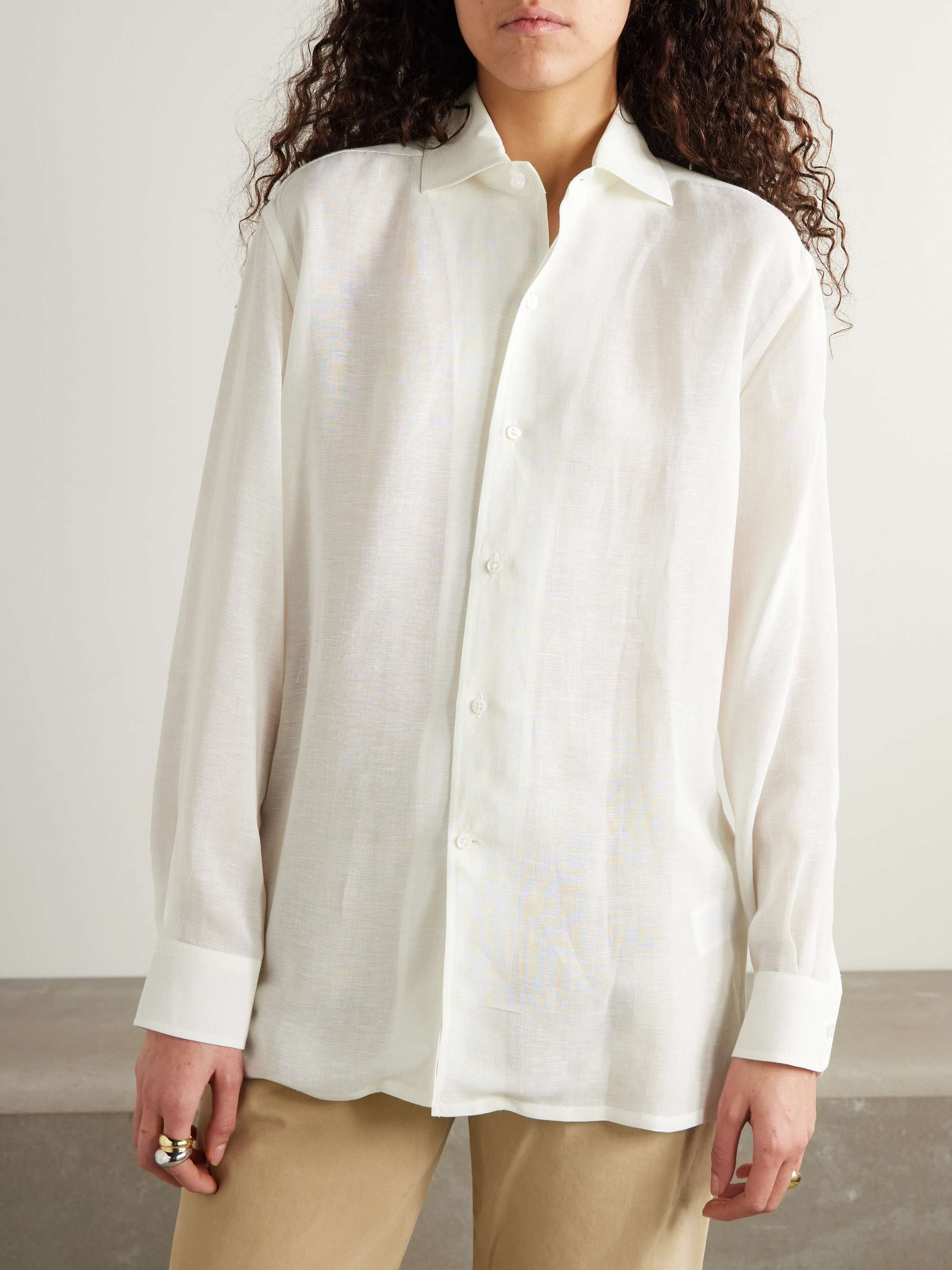 Capri voile shirt view