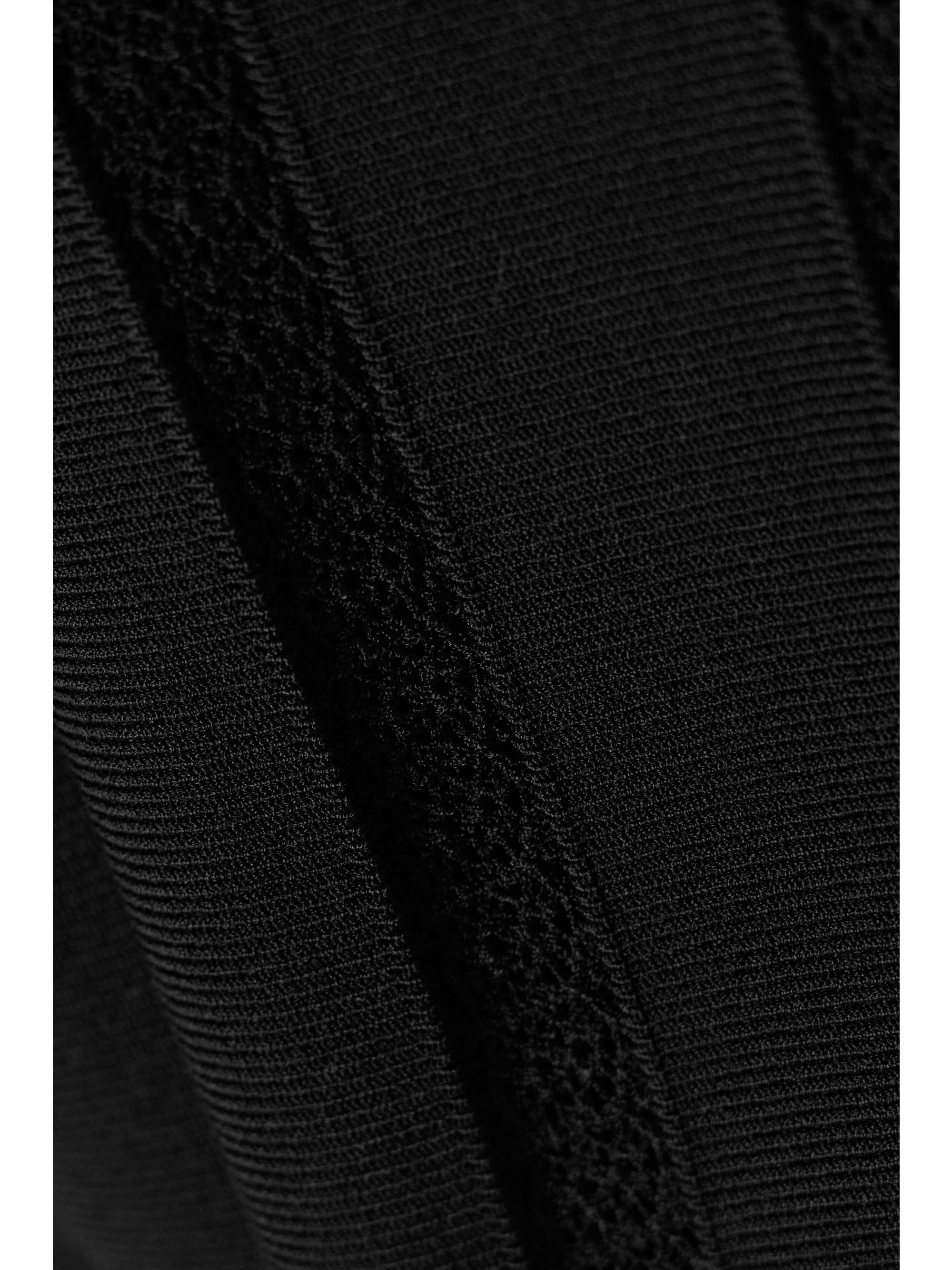 Devon paneled stretch-knit top view