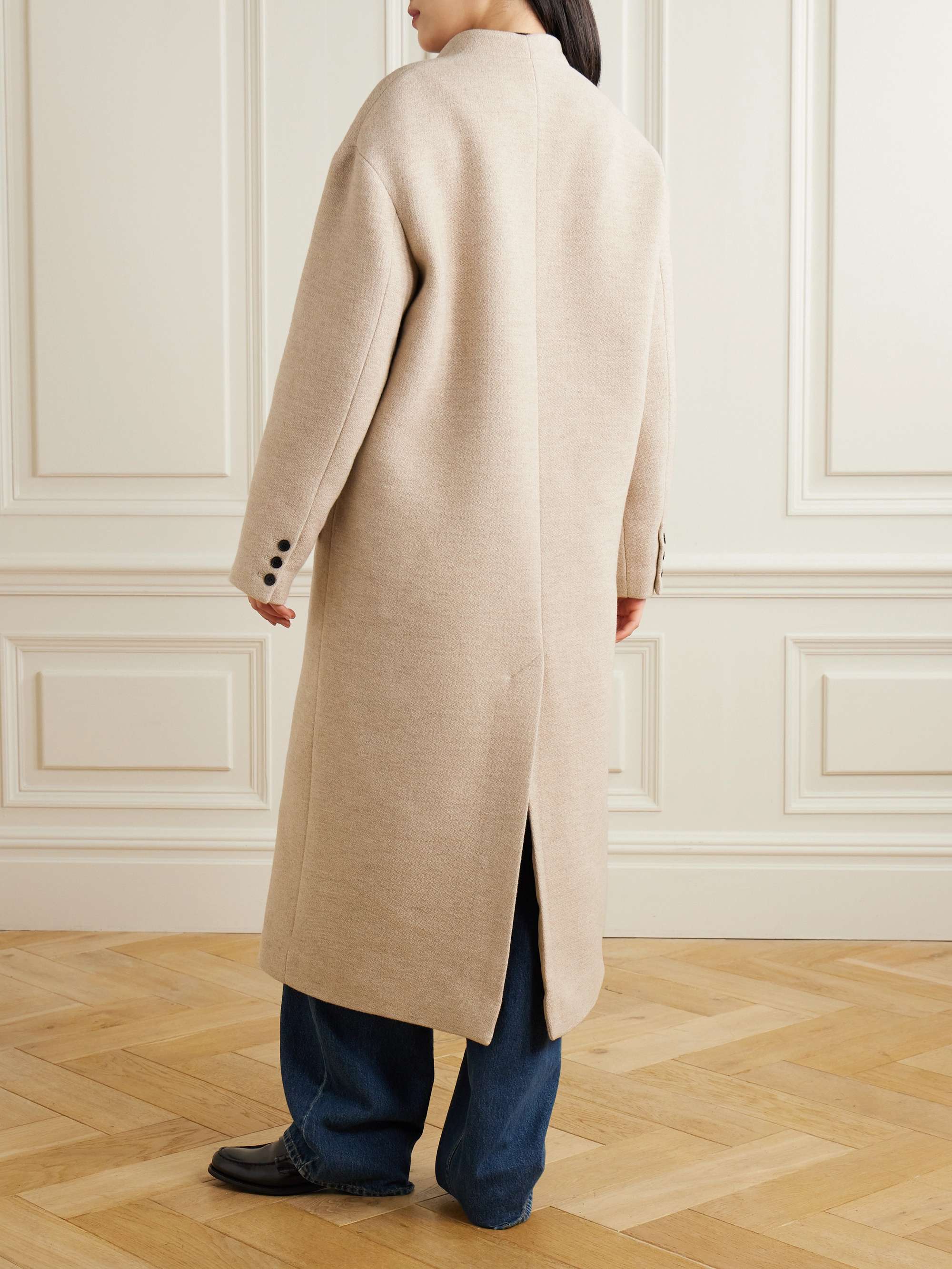 Eris wool-blend coat view