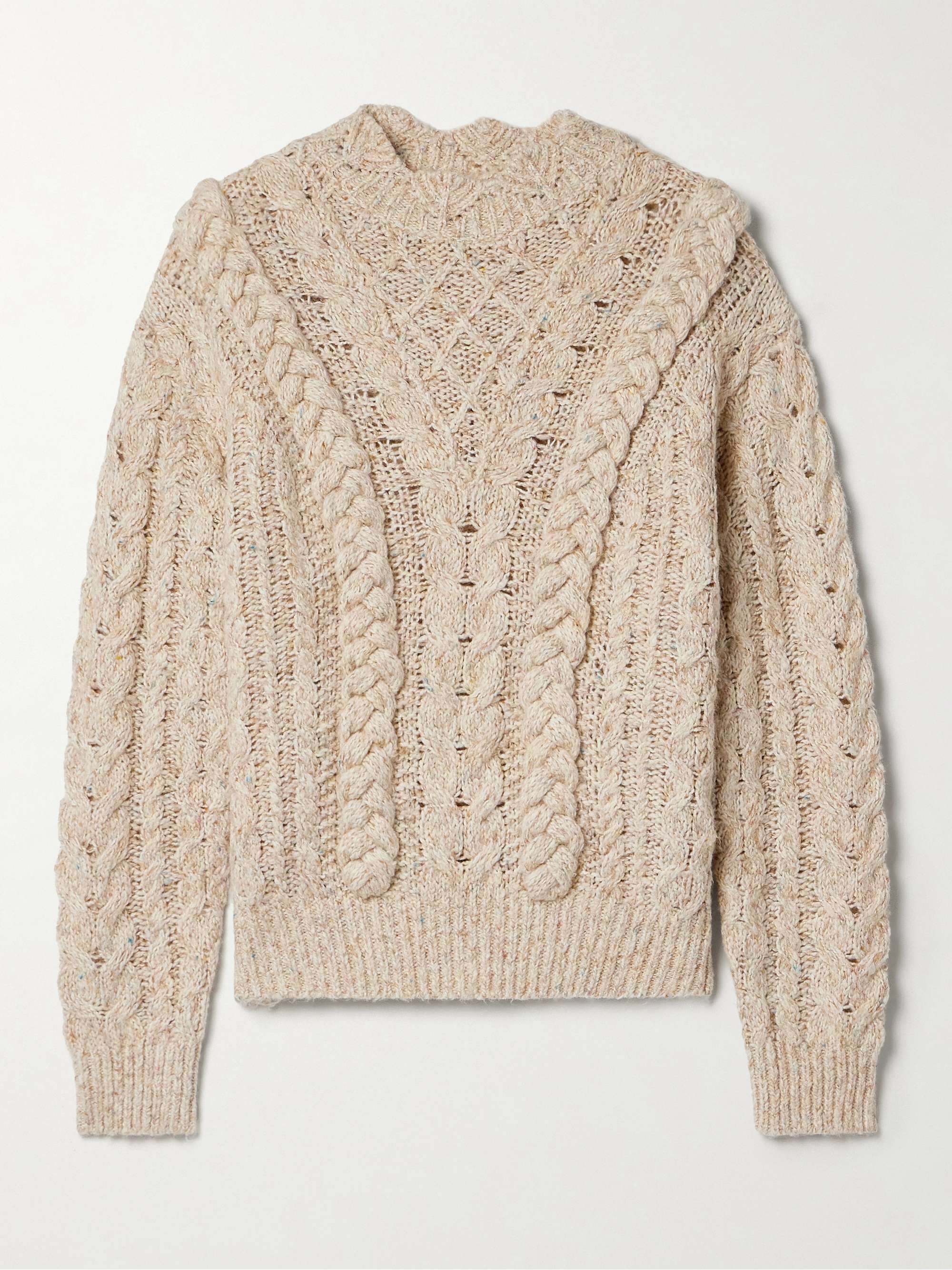 Padova cotton-blend cable-knit sweater view