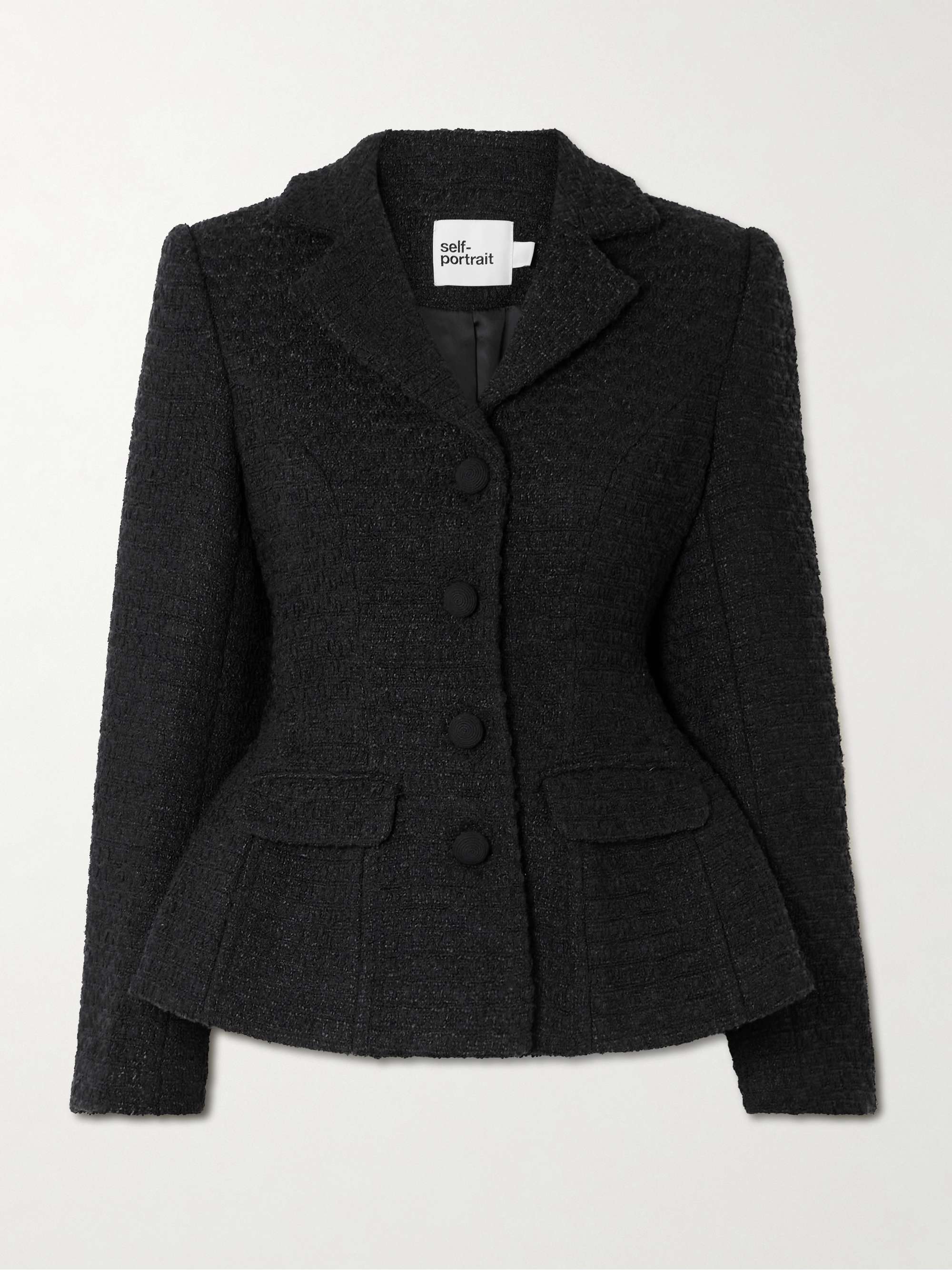 Bouclé blazer view