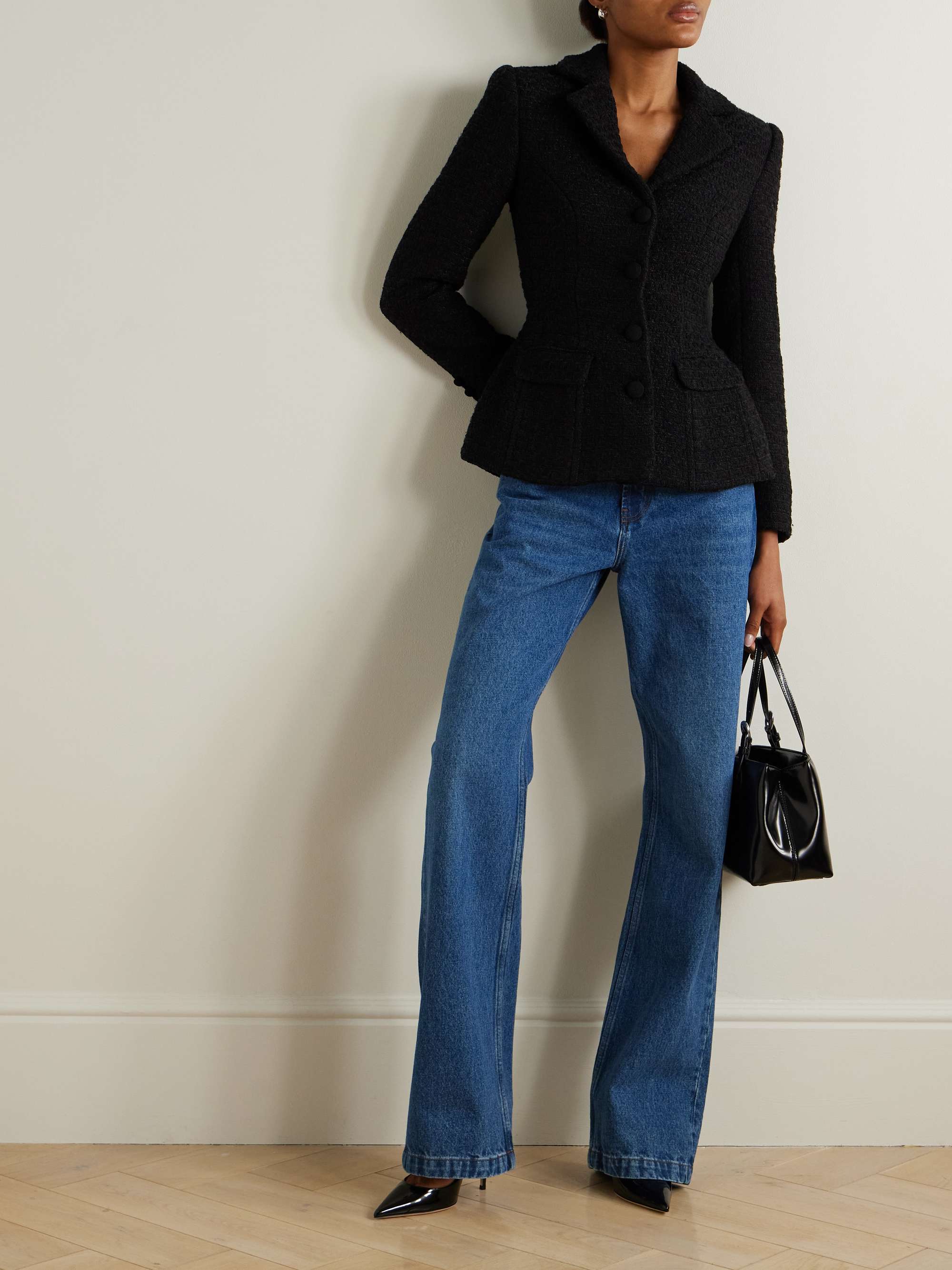 Bouclé blazer view