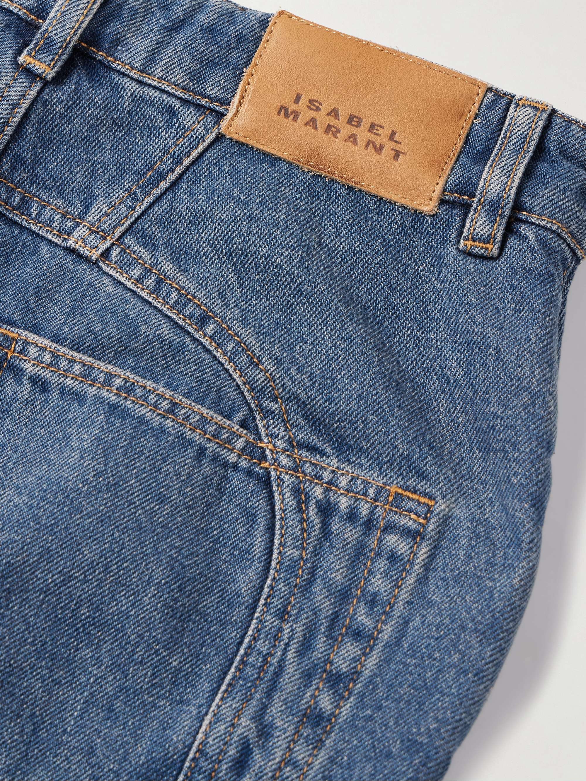 Betiane high-rise straight-leg jeans view