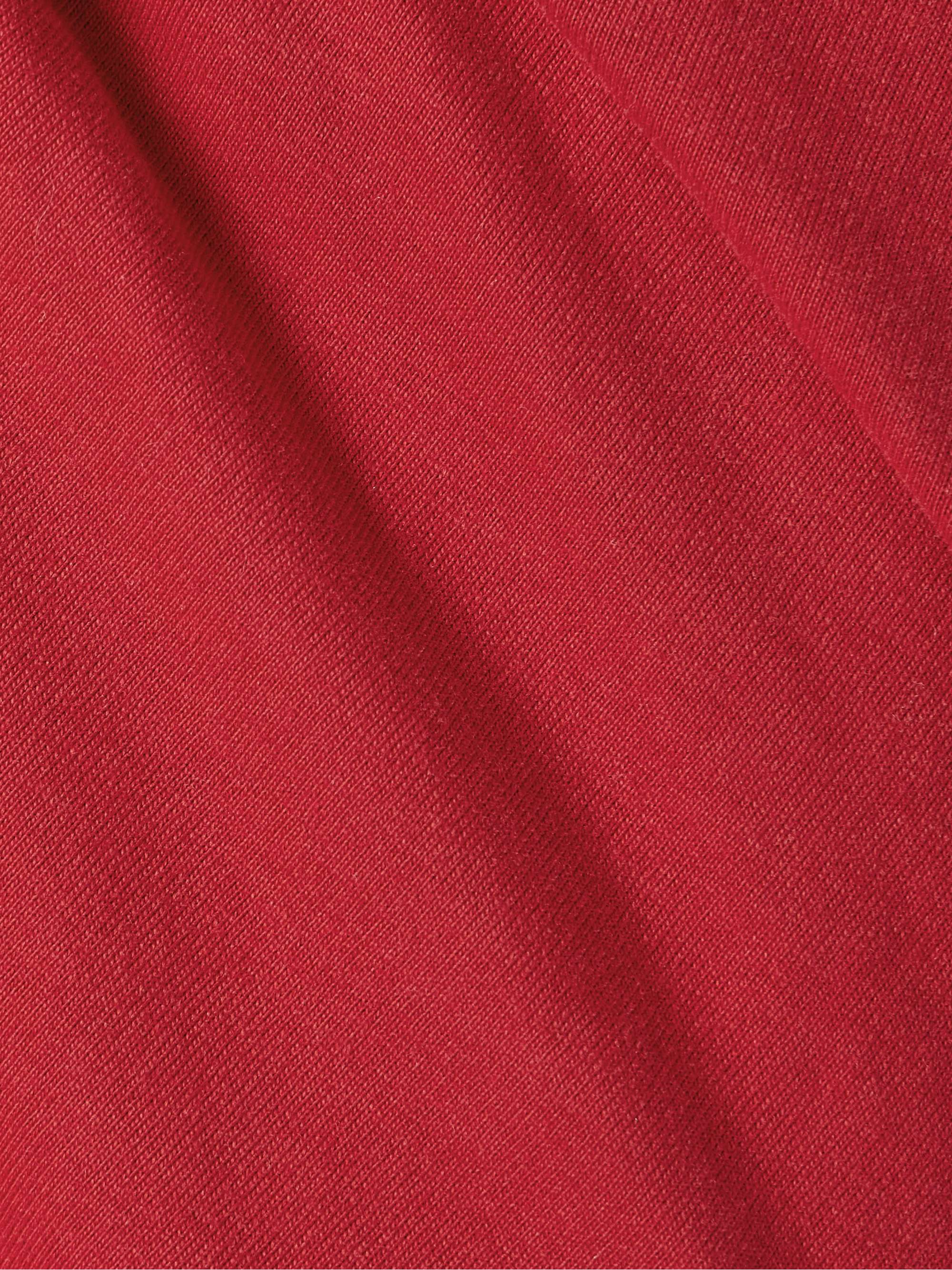 Berenice asymmetric draped cotton-jersey mini wrap skirt view