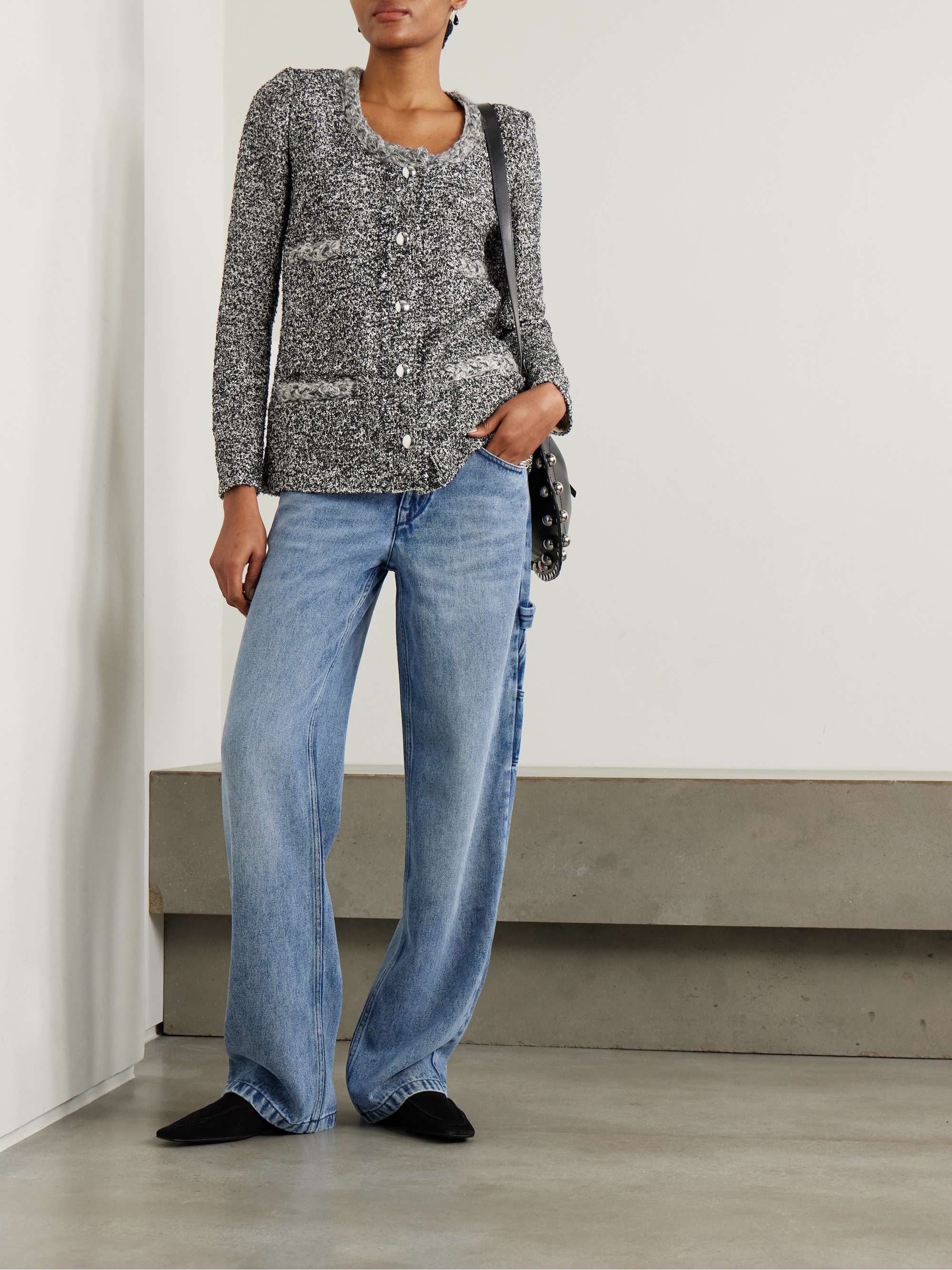 Germina braided tweed jacket view