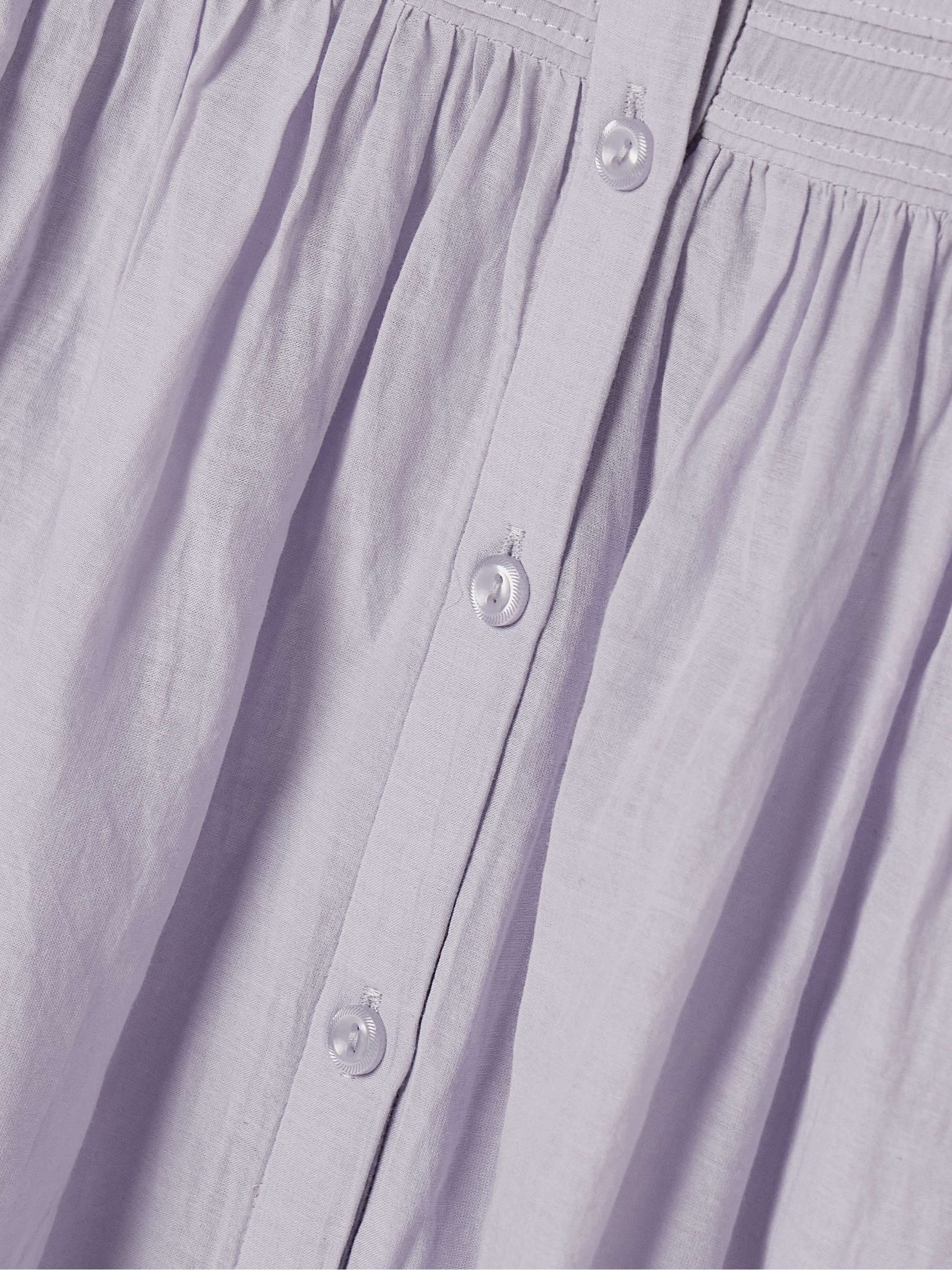 Plalia pintucked cotton-blend voile shirt view