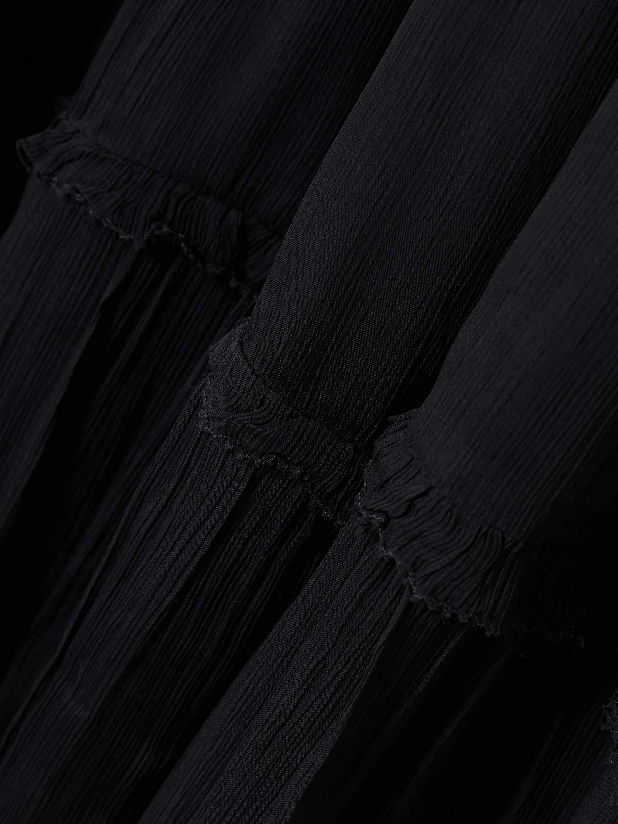 Alita ruffled tiered chiffon midi dress view