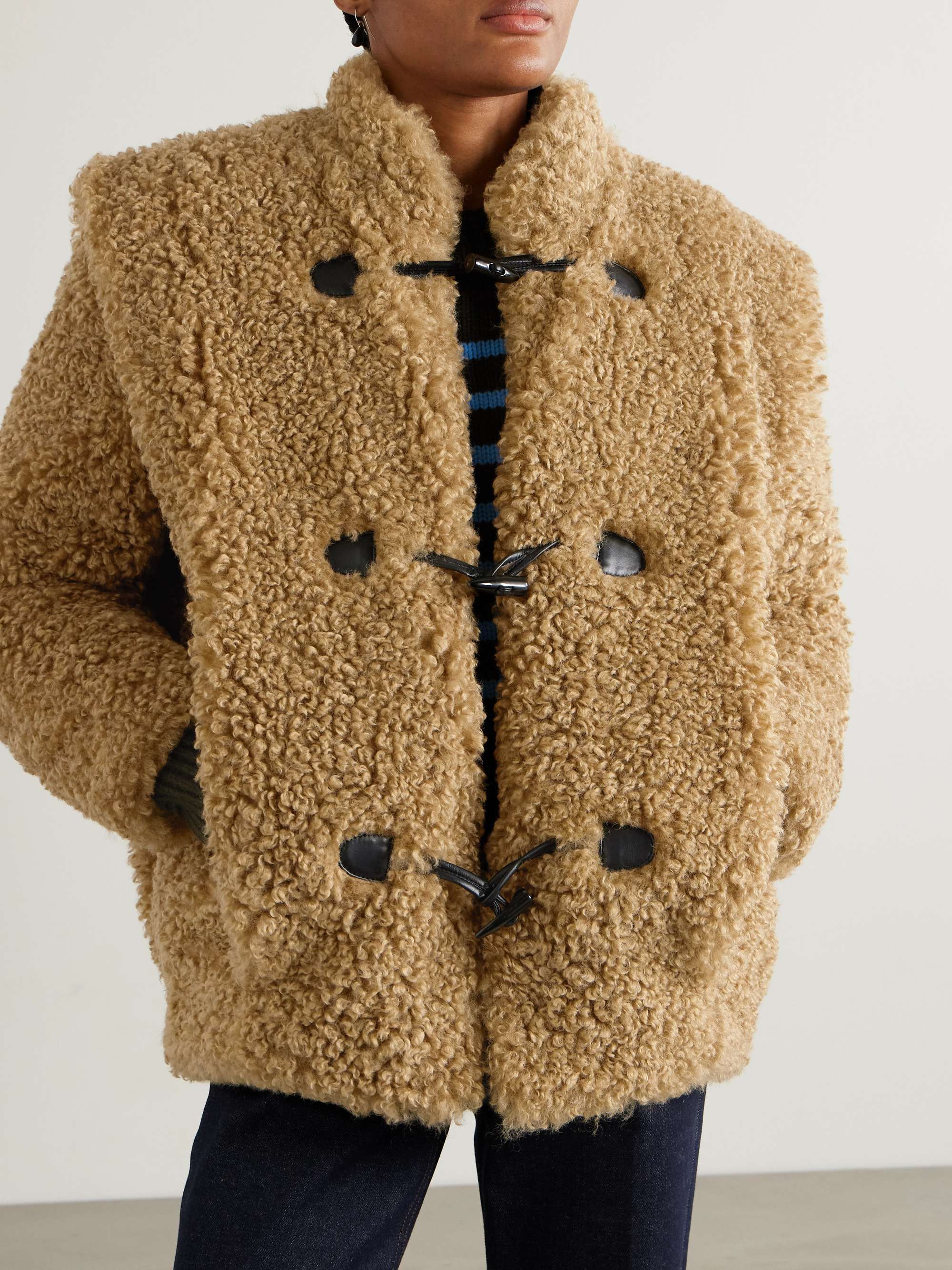 Avalia fleece coat view
