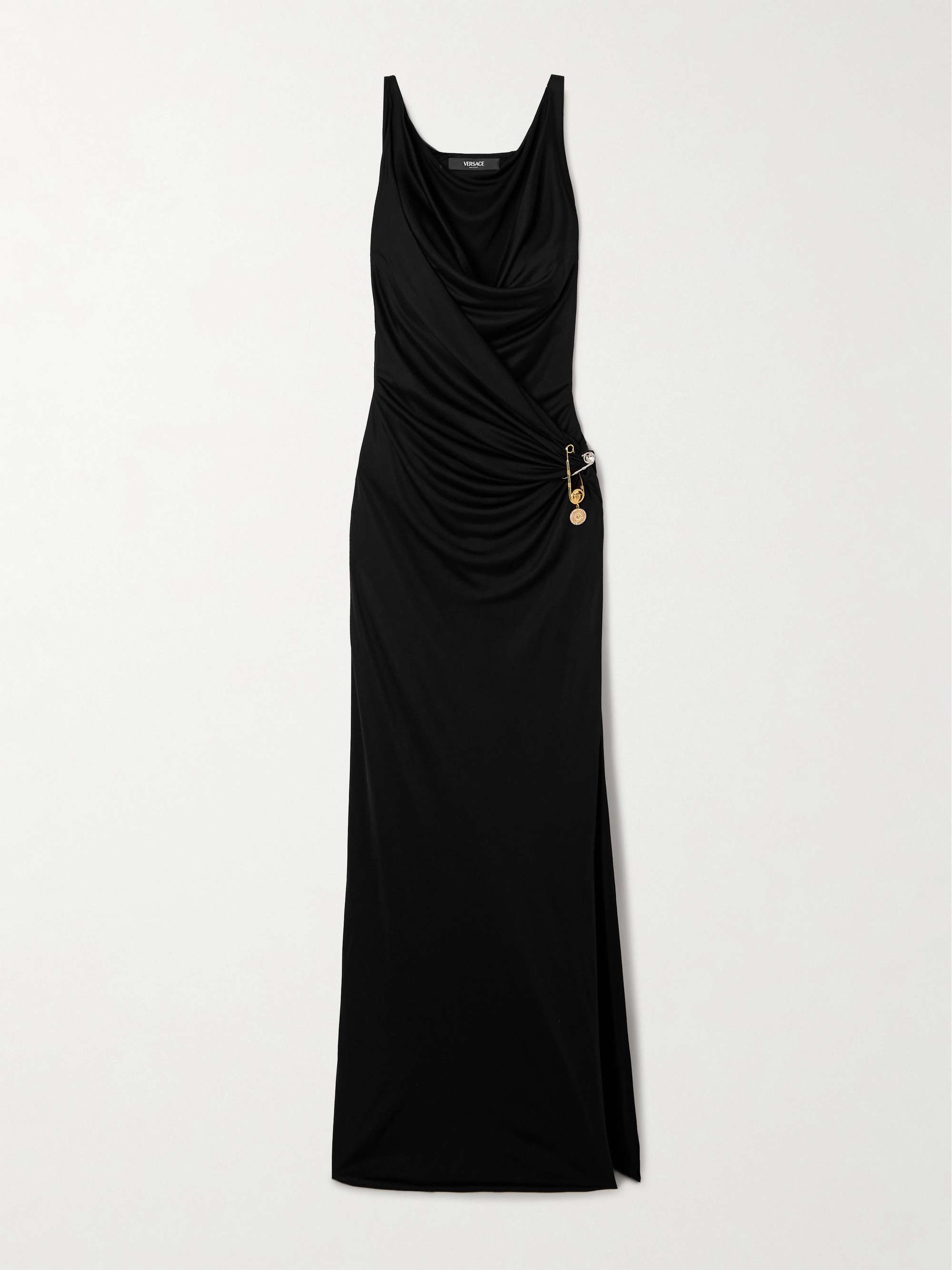 Embellished jersey gown view