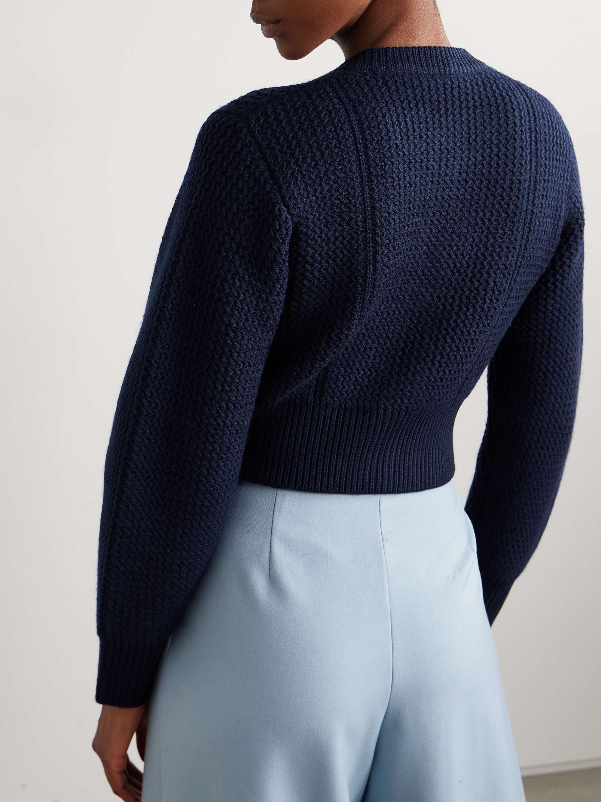 Albert cropped wool cardigan view