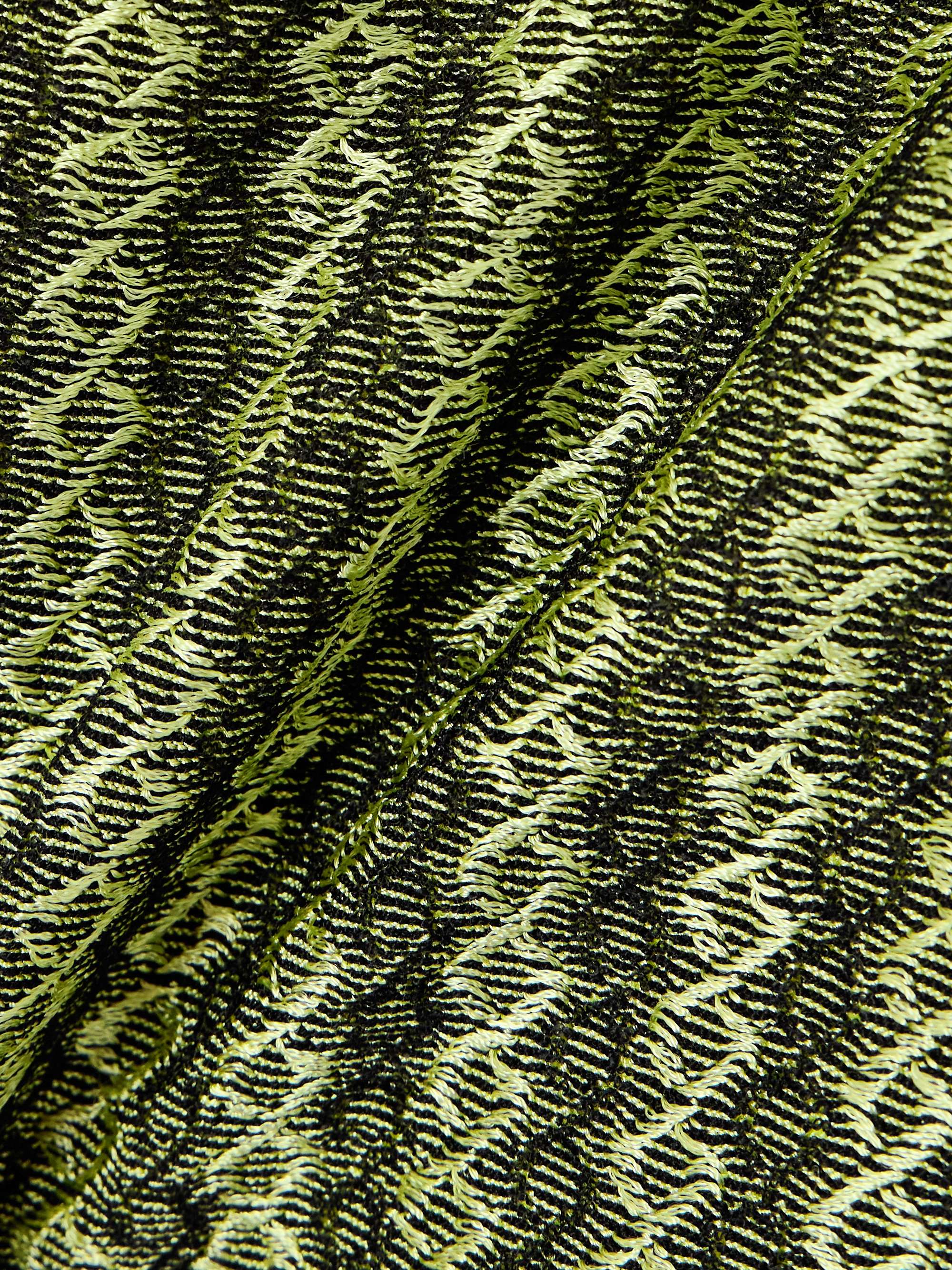 Marino jacquard-knit shorts view