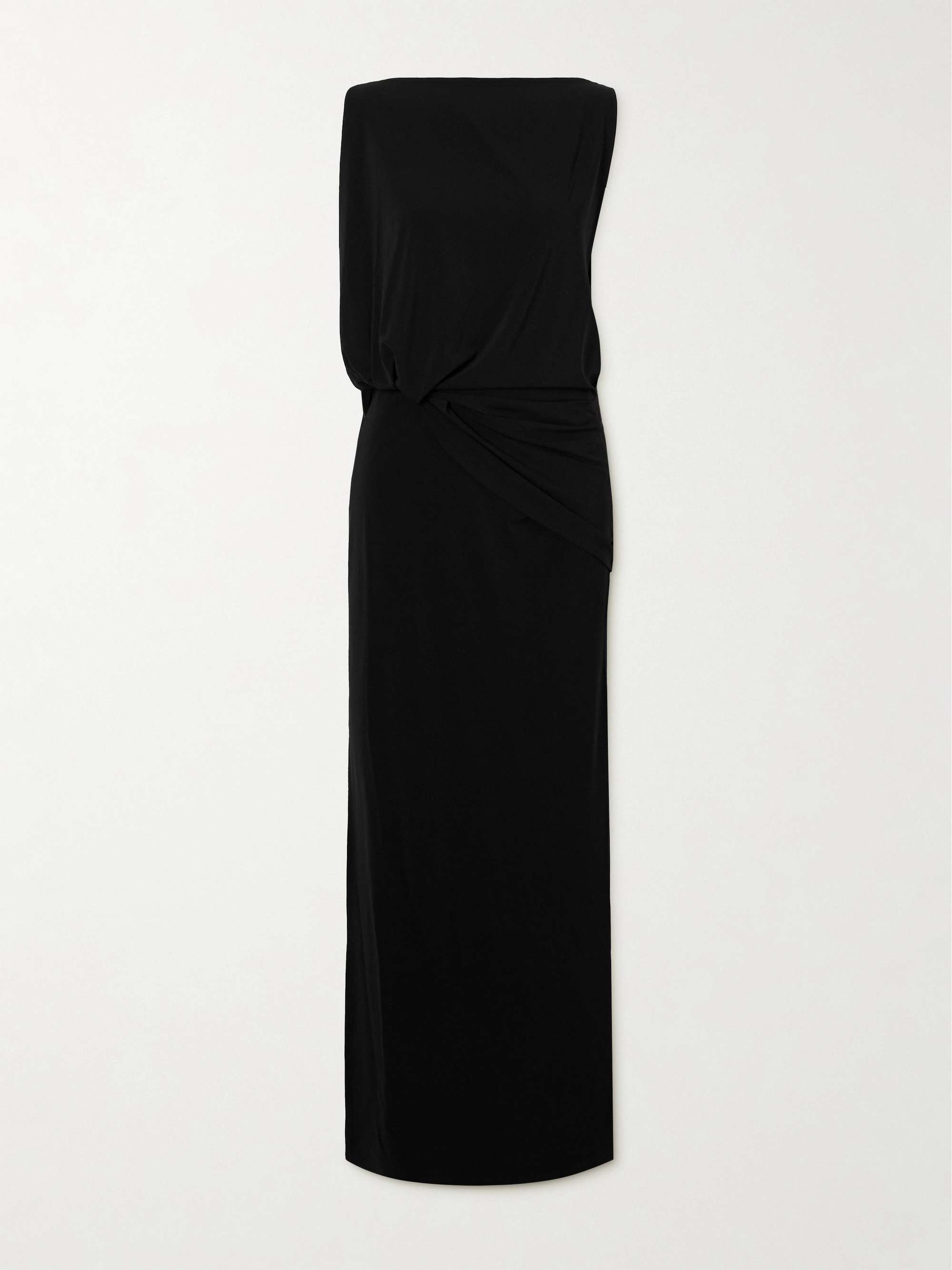 Peplo stretch-jersey maxi dress view