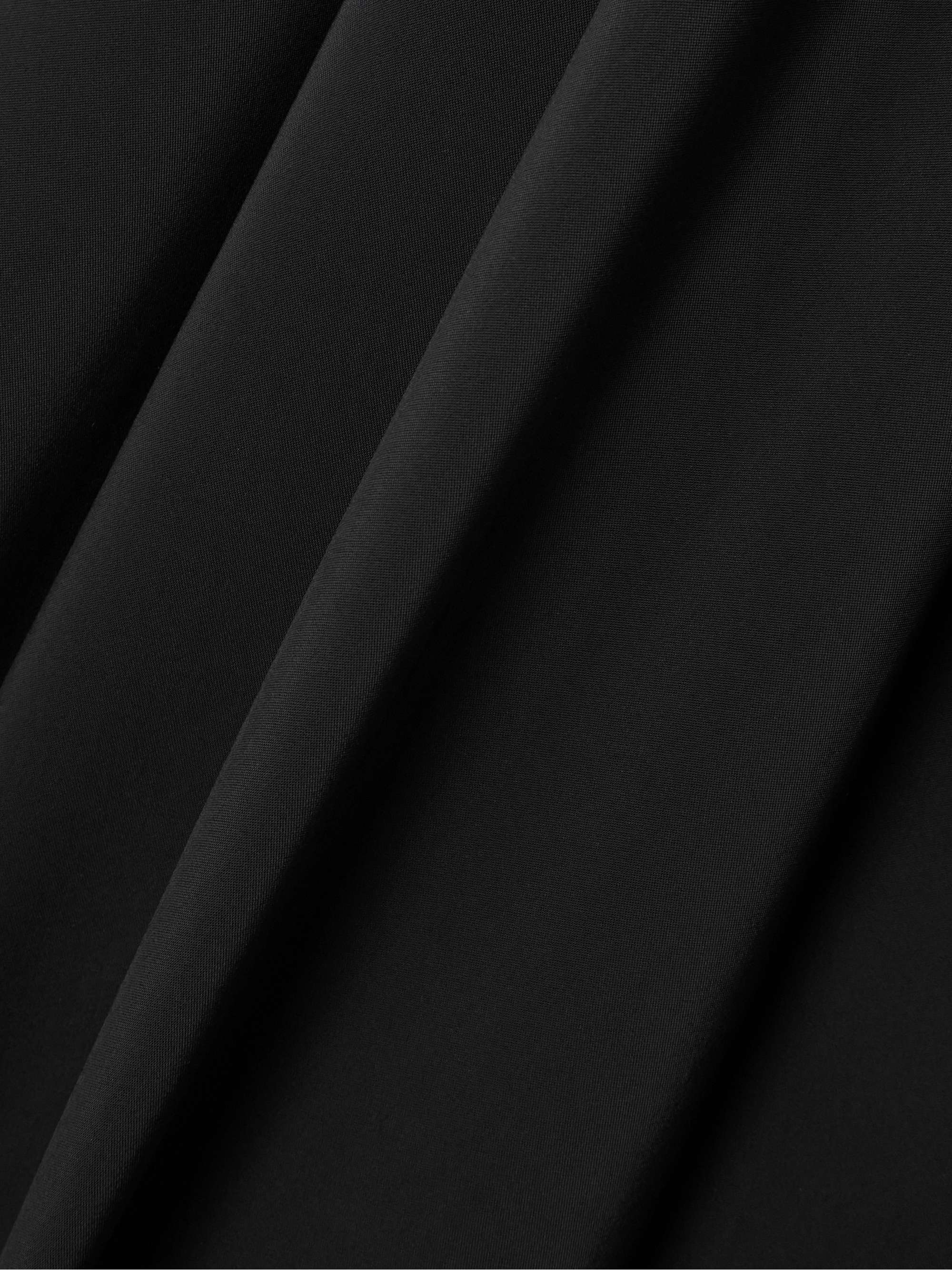 Croisière strapless crepe-jersey maxi dress view