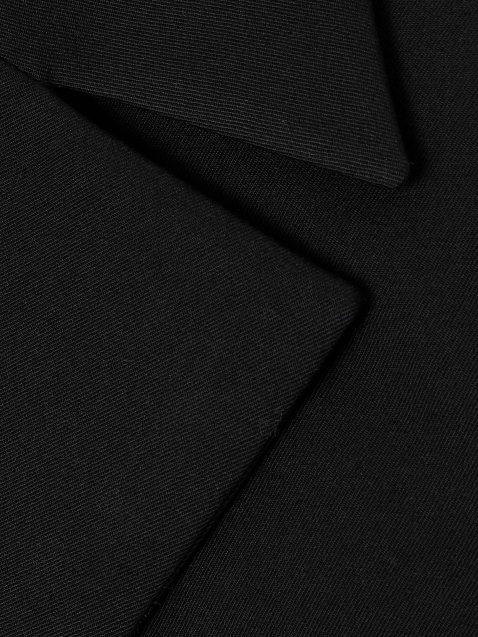 Norma oversized double-breasted wool-twill blazer view