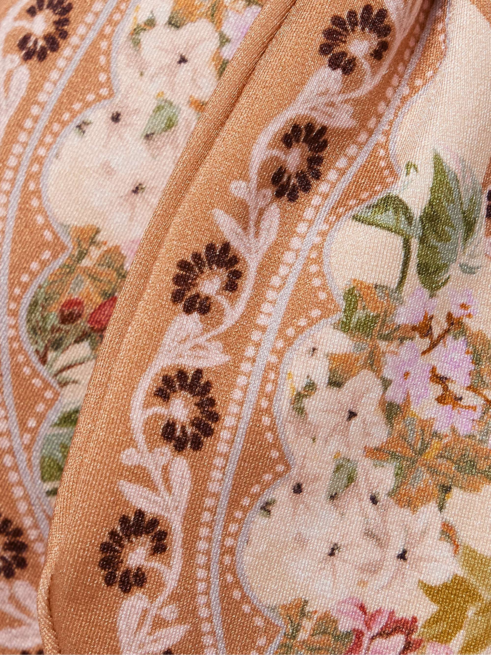 Wylie tie-detailed printed bikini view