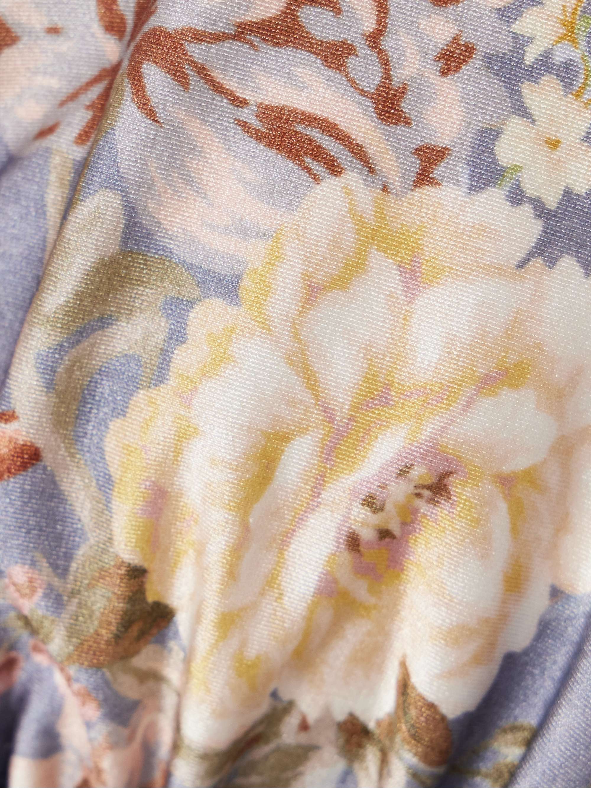 Tallow embellished floral-print bikini view