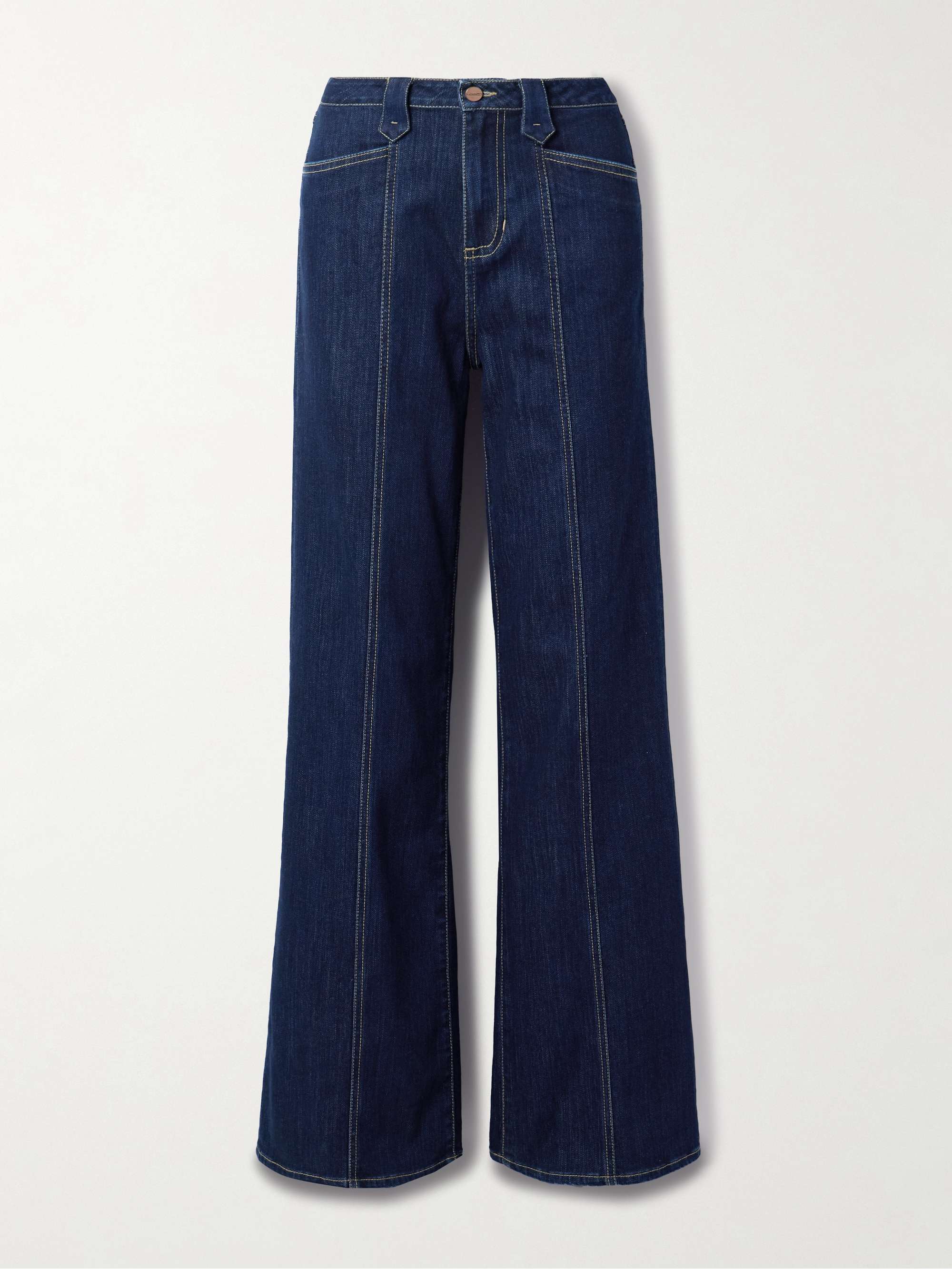 Navegar high-rise wide-leg jeans view