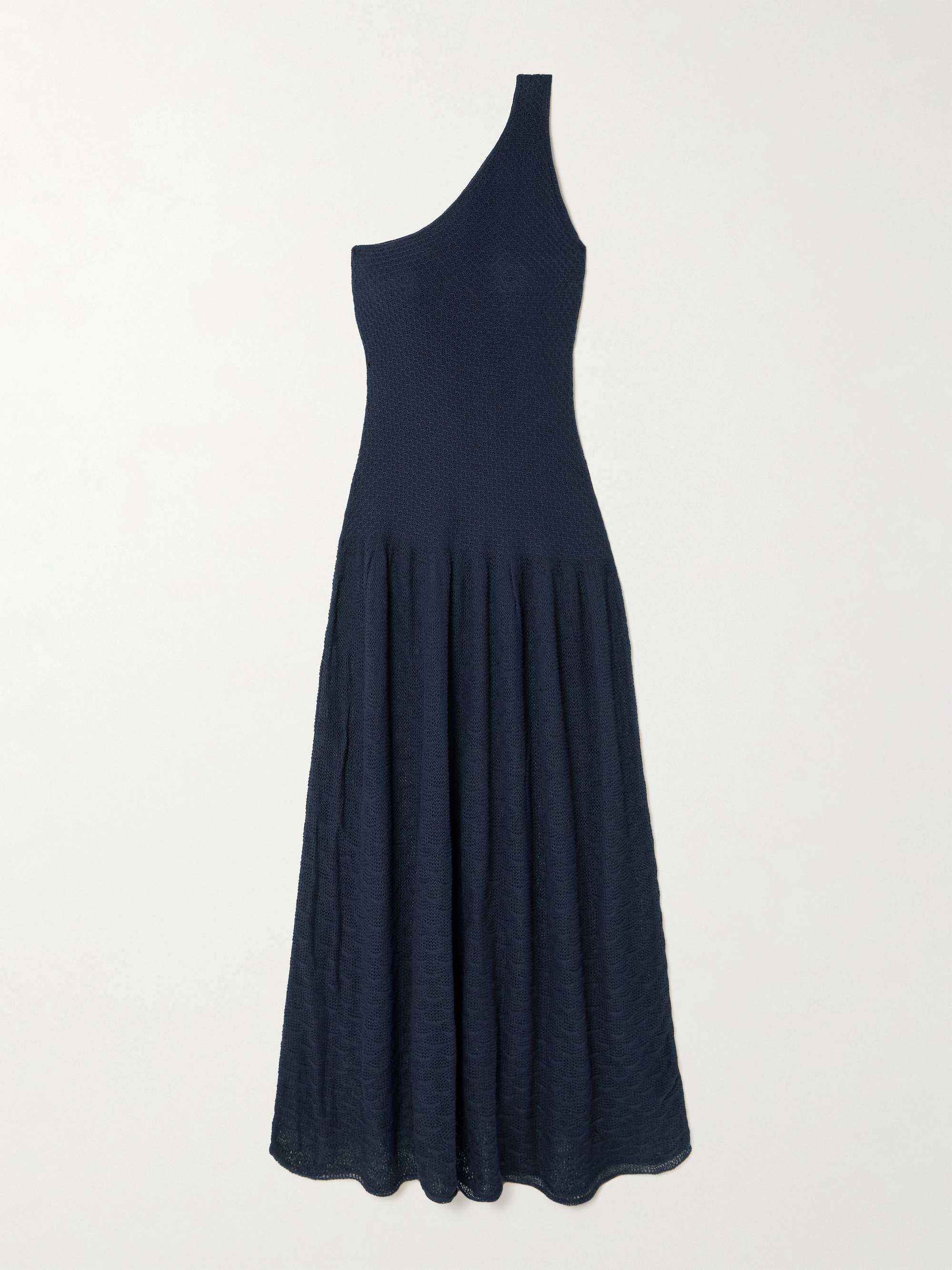 Cayo one-shoulder cotton maxi dress view