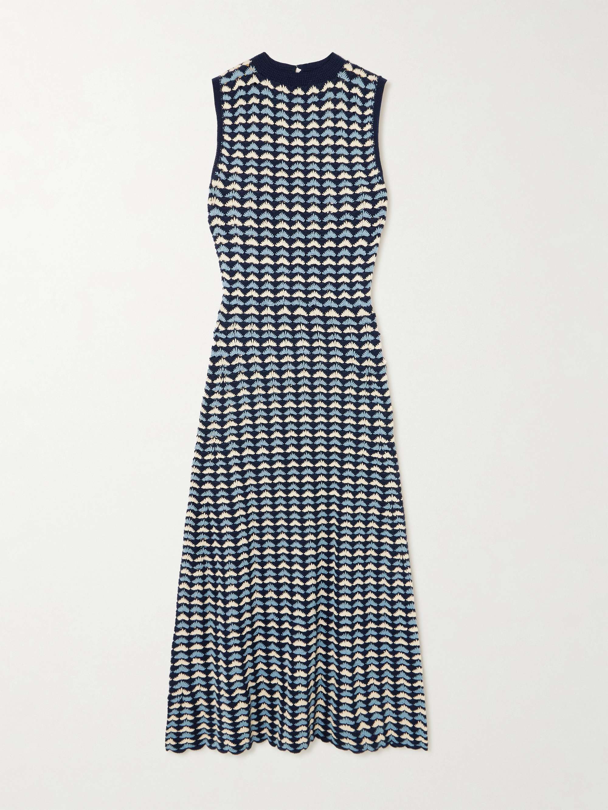 Pacifico crocheted cotton maxi dress view