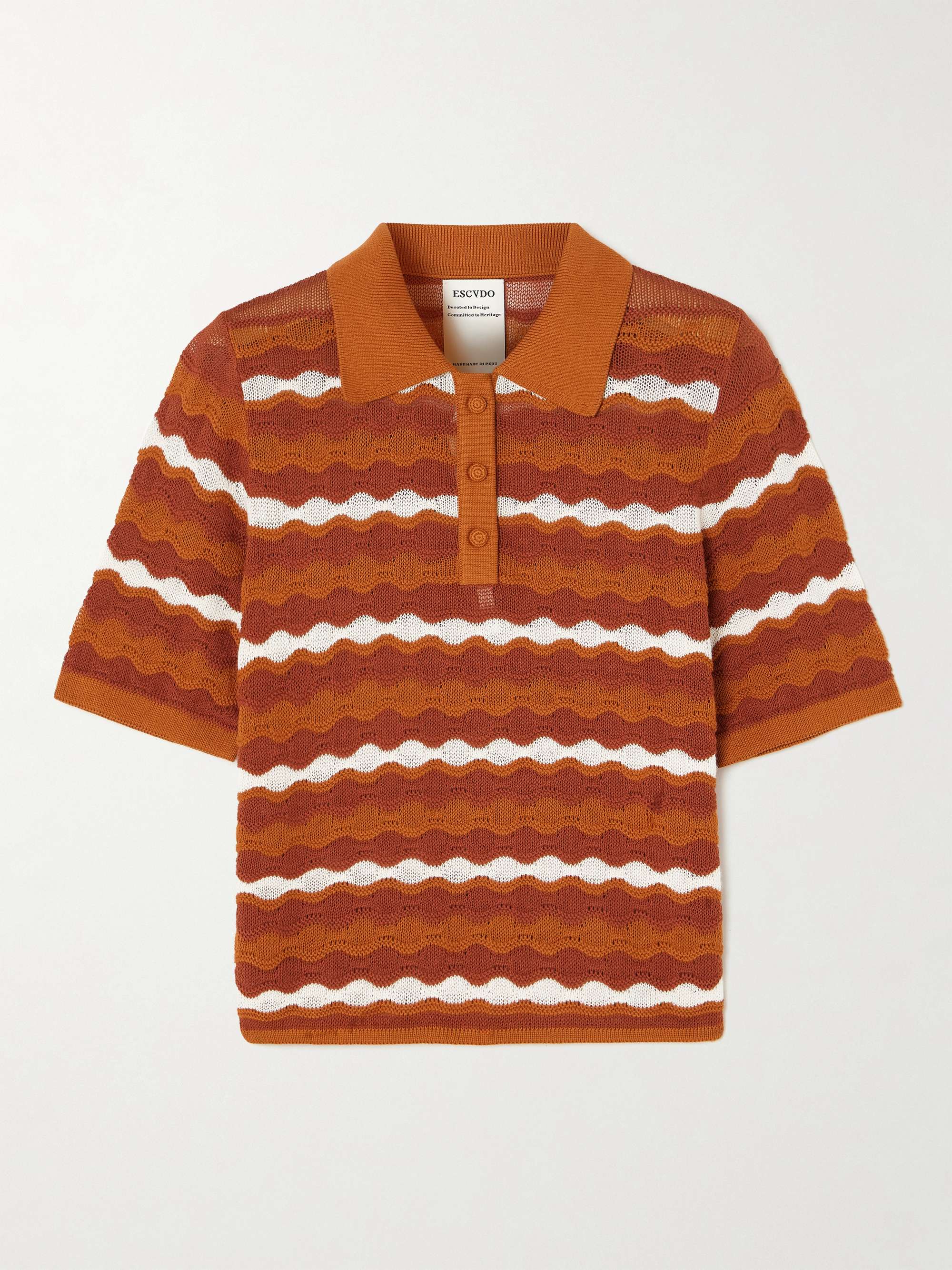 Mullu cotton polo shirt view